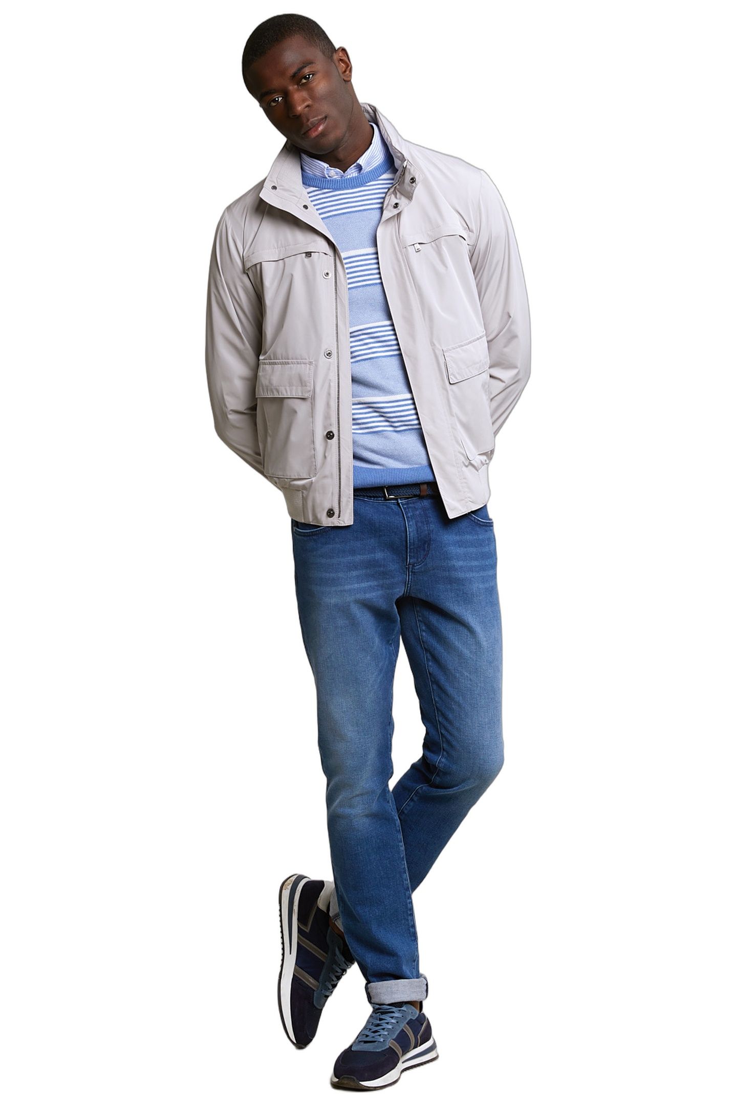 SPORTY JACKET 4 POCKETS SAND 2
