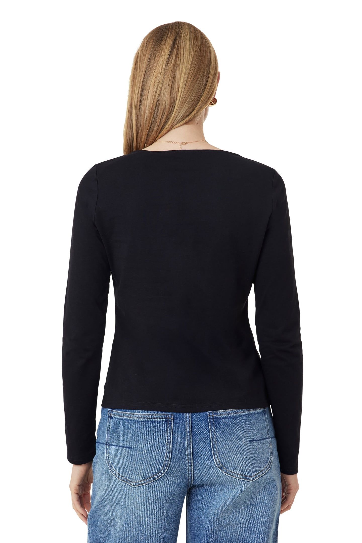 BOAT NECK TOP BLACK NIGHT 4