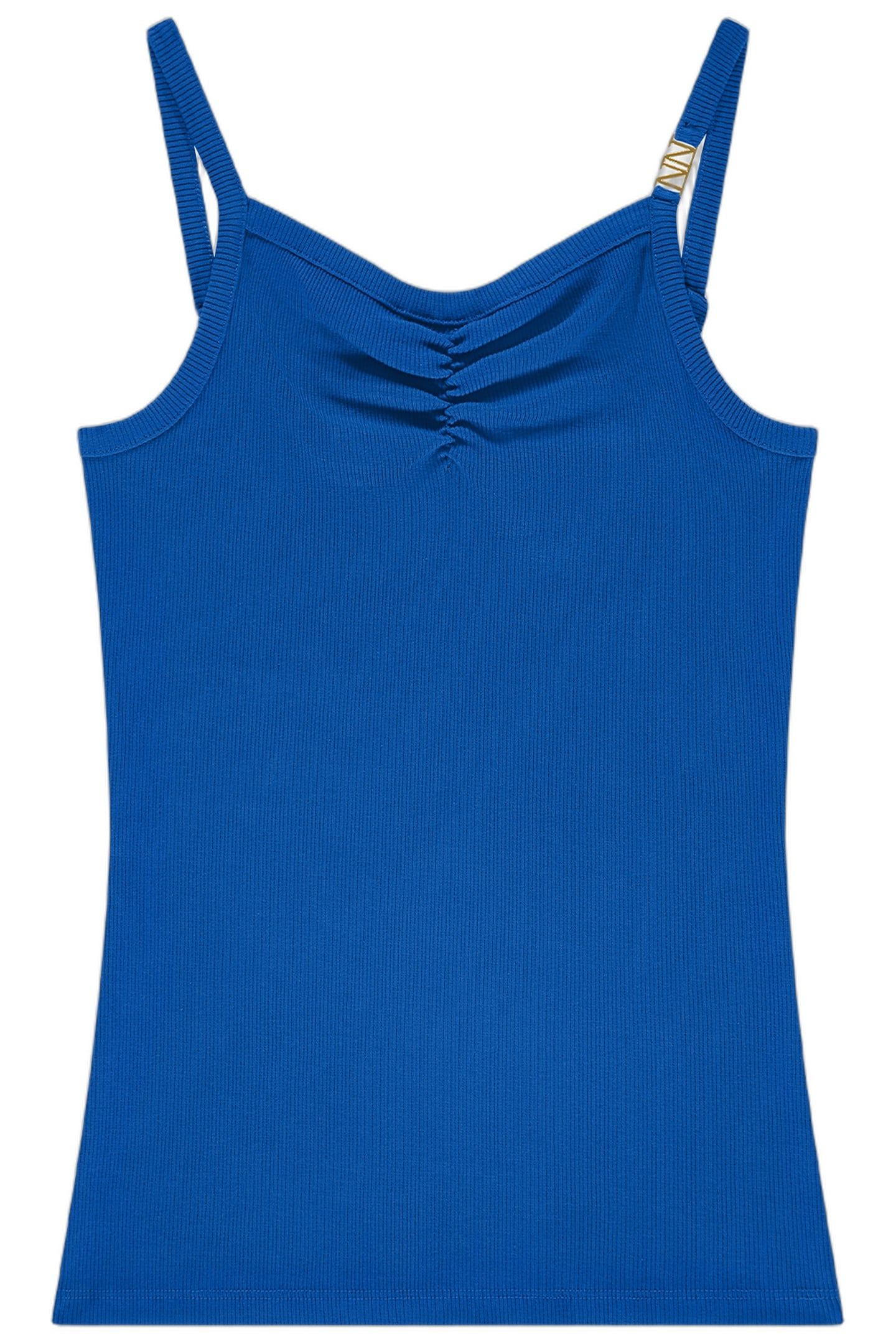 LUUNA RIB TOP AZURE BLUE 2