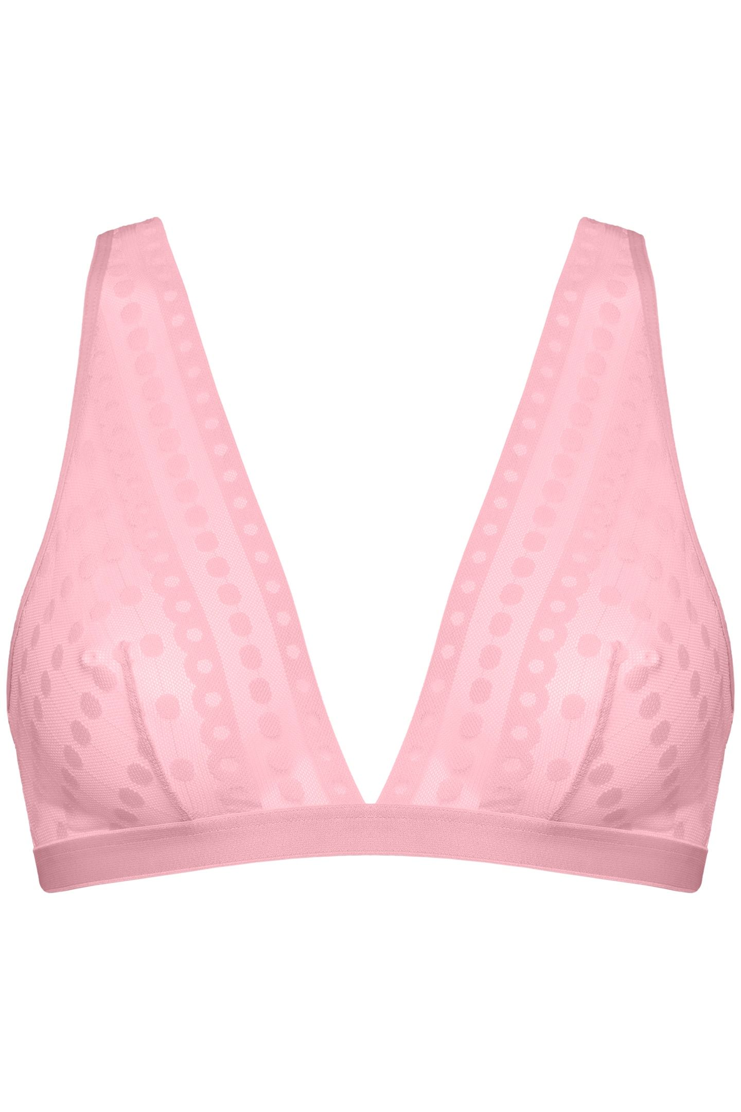 LUMINOSA BRABRALETTEUNWIRED UNPADDED PINK 3