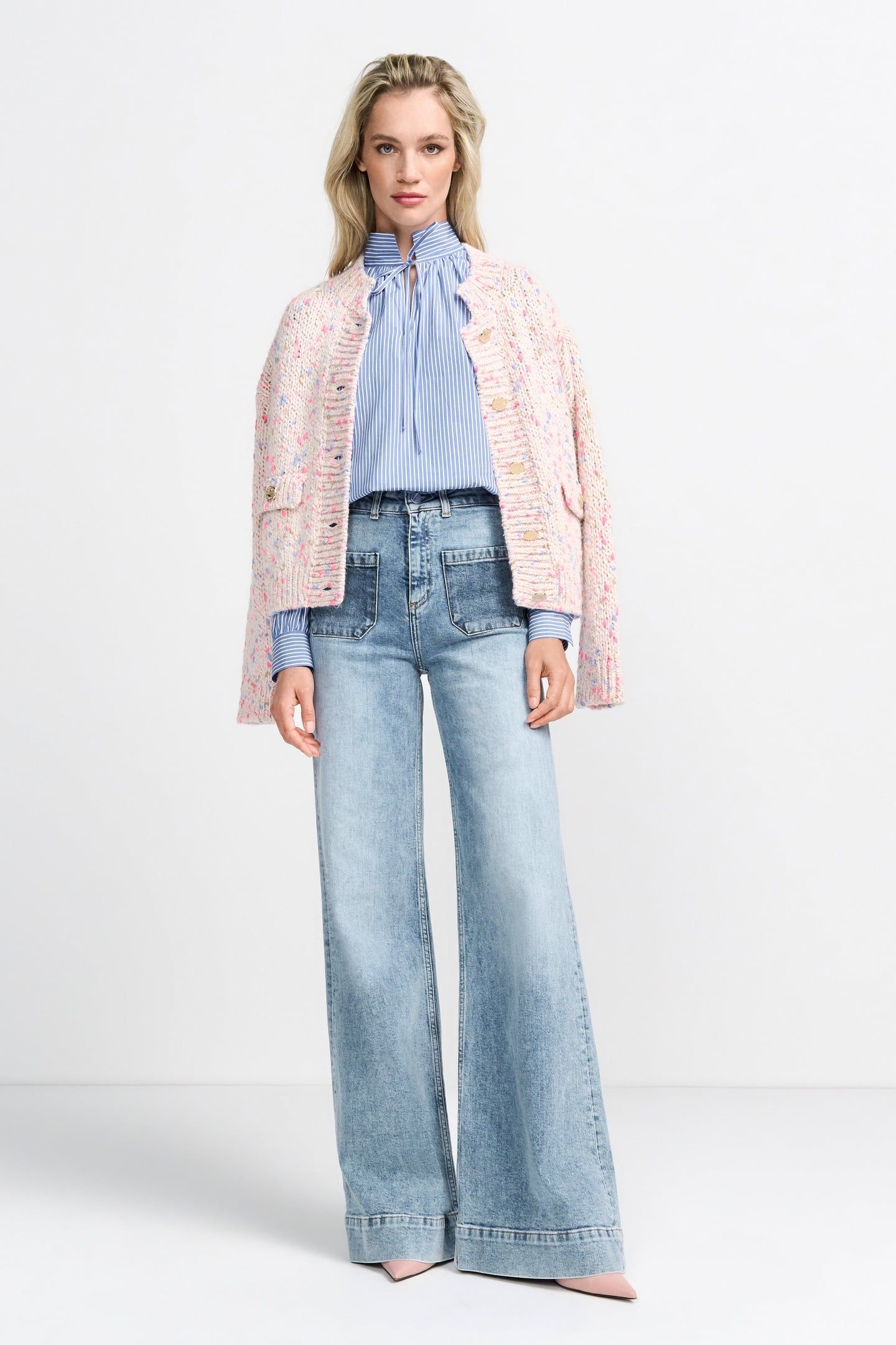 MARLENE DARK BLUE DENIM ORGANIC DENIM BLUE 2