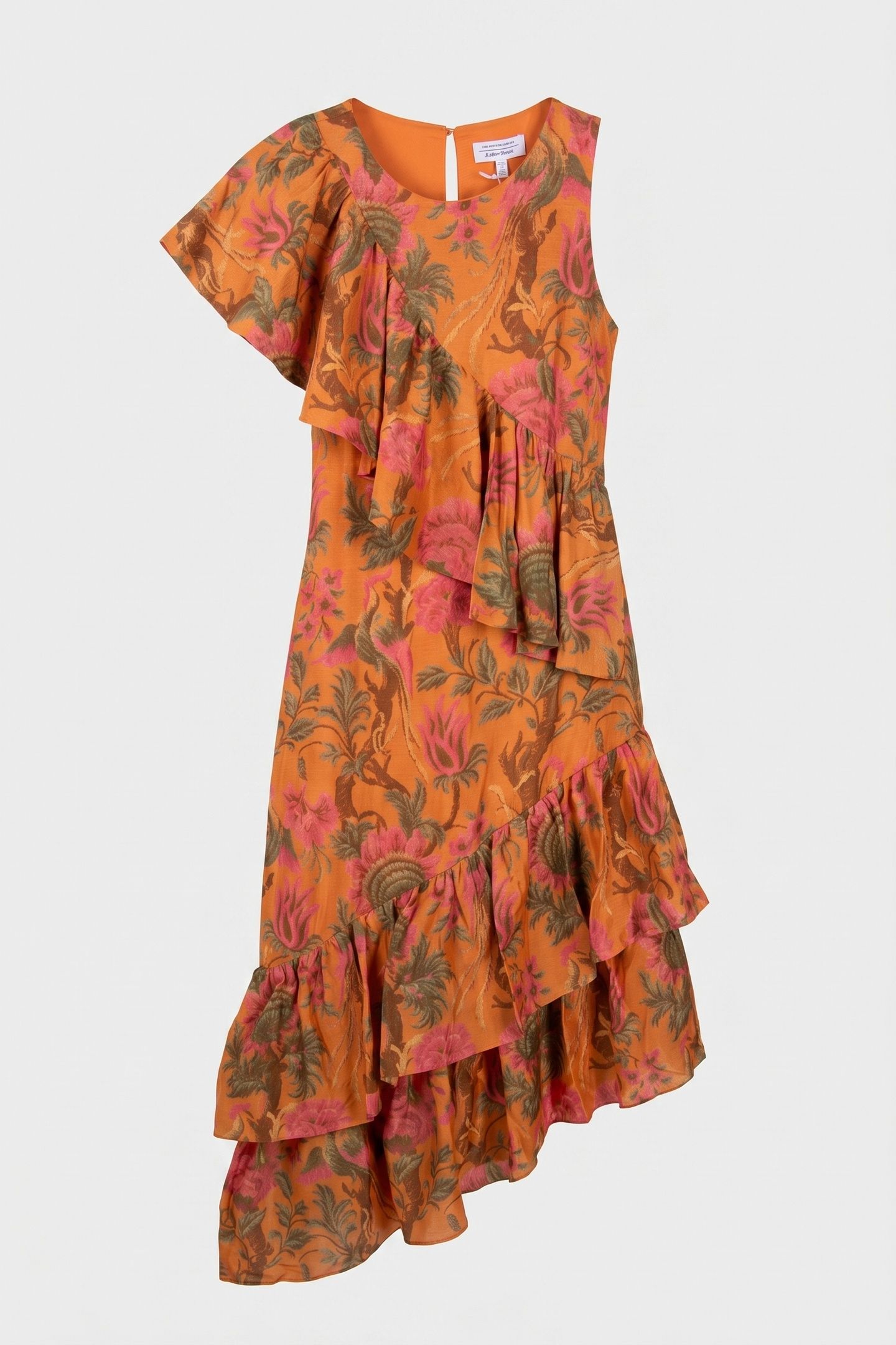 GITA TREASURE DRESS ORANGE 4