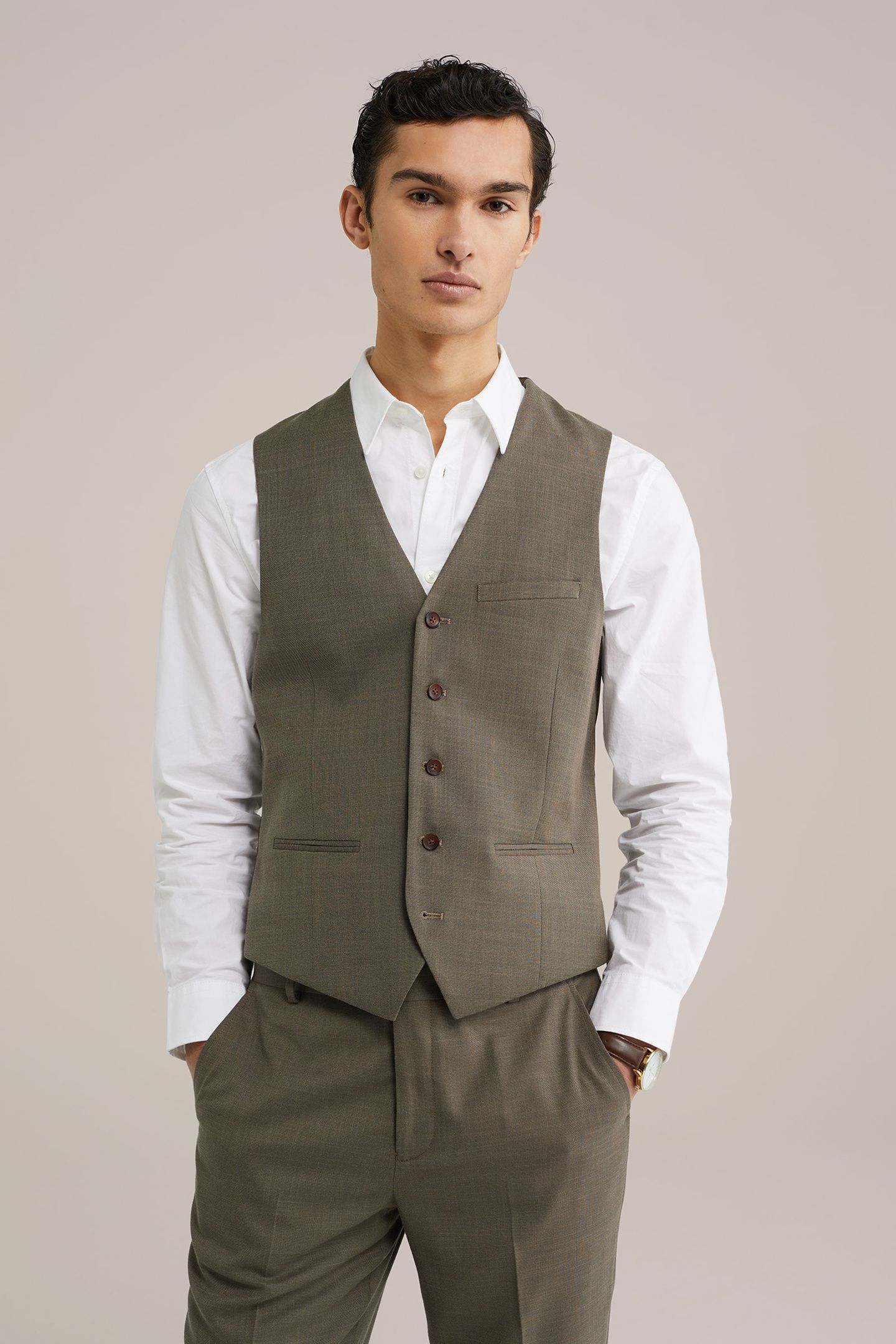 WAISTCOAT BROWN 2