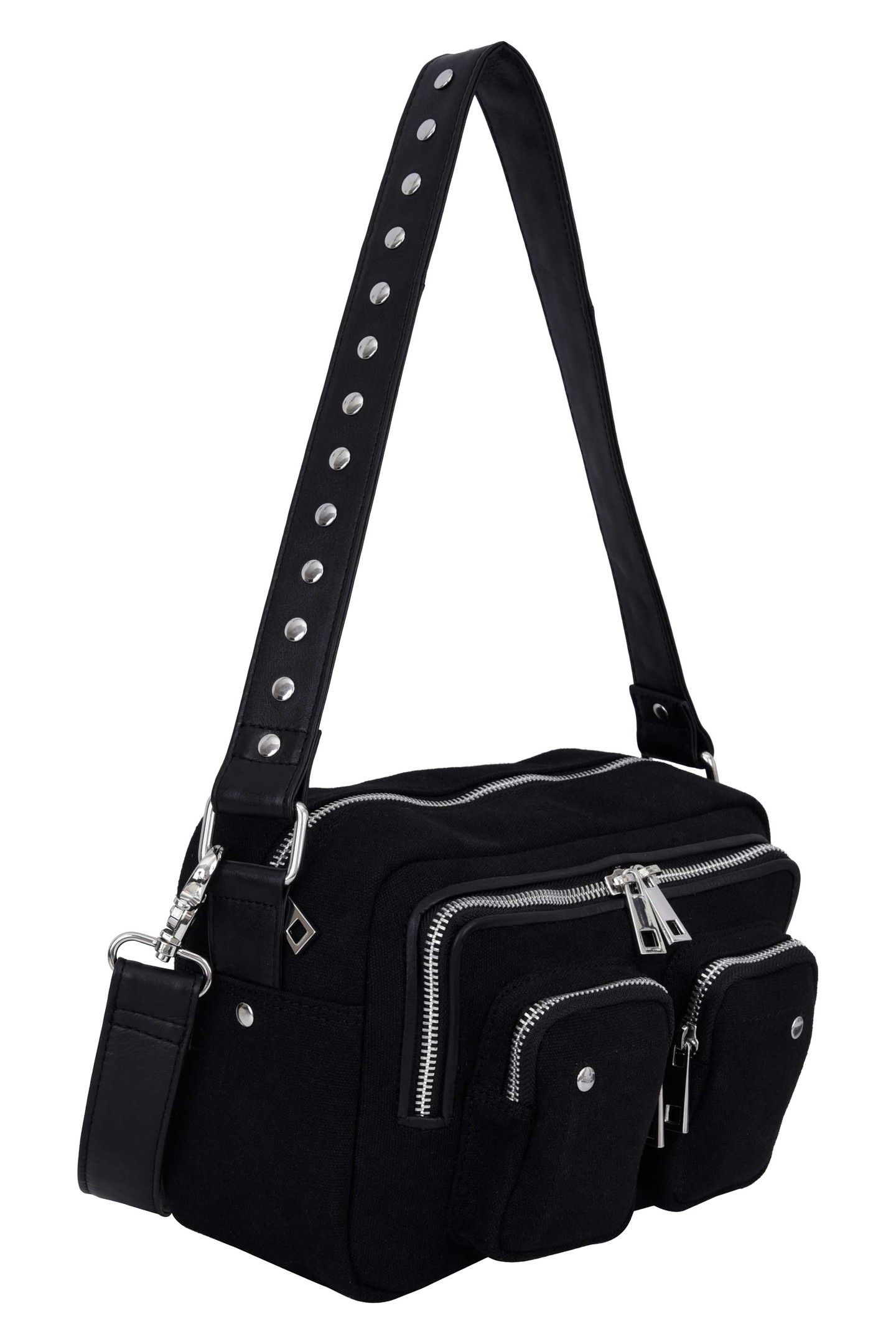 ELLIE RECYCLED CANVAS BLACK 2
