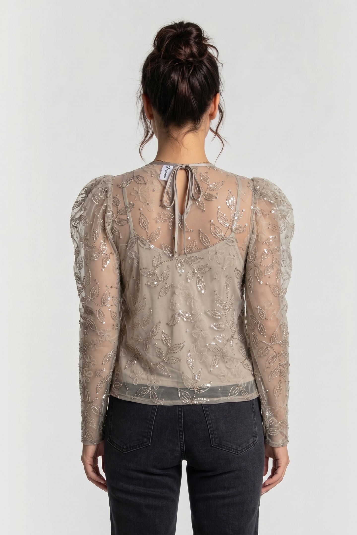 PENELOPE BLOUSE KHAKI 2