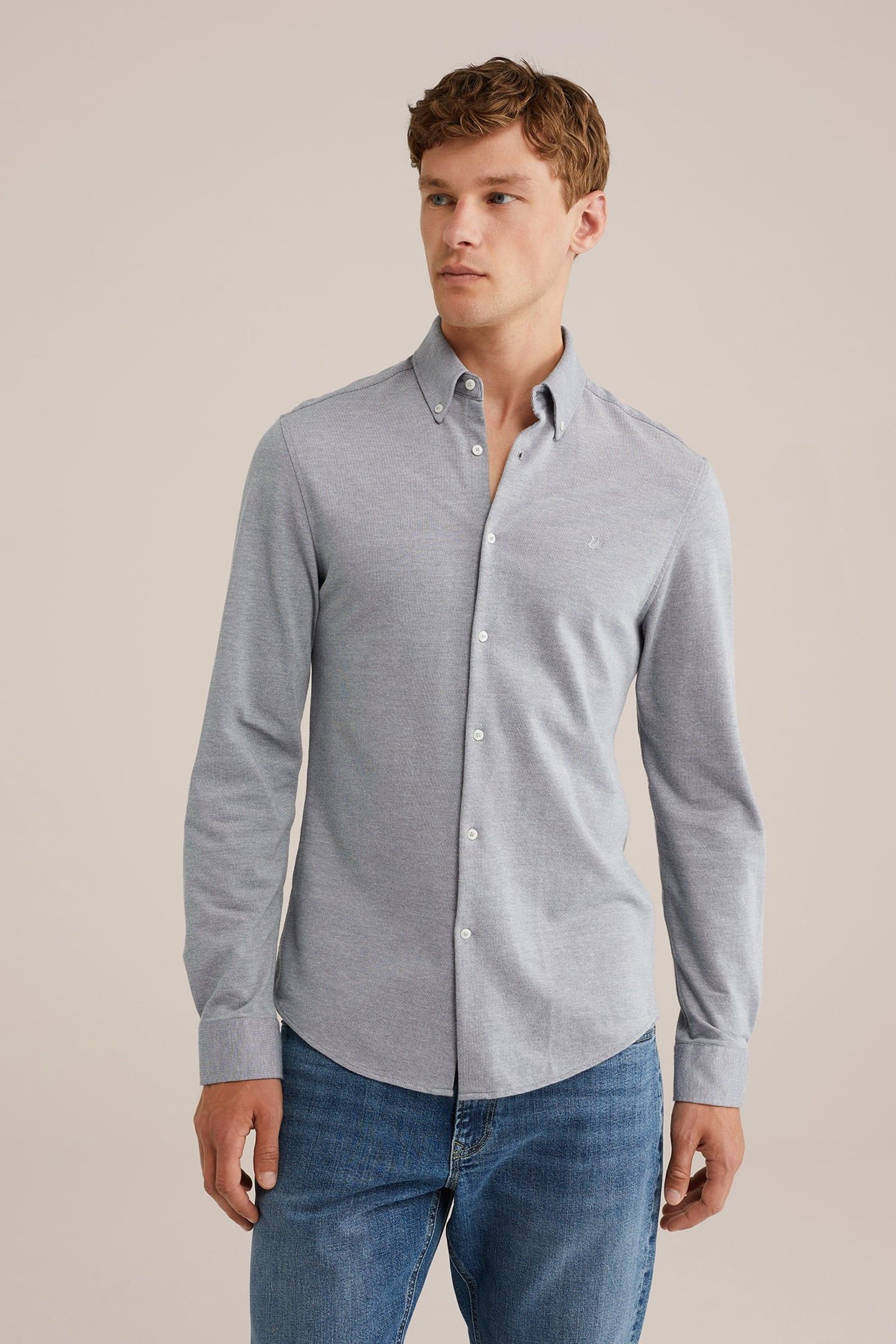 SHIRT LIGHT GREY 1