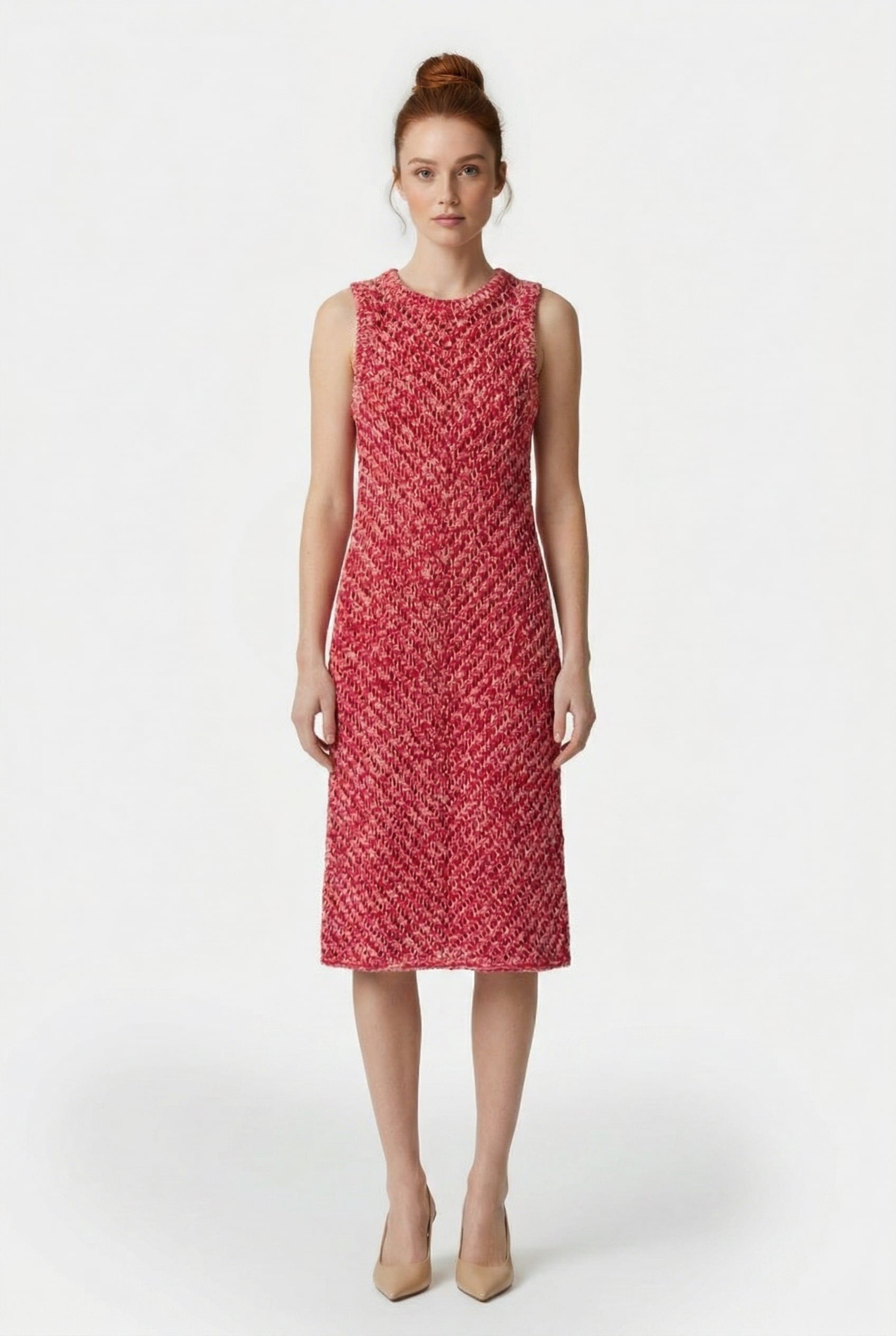 FLORA DRESS RED 1