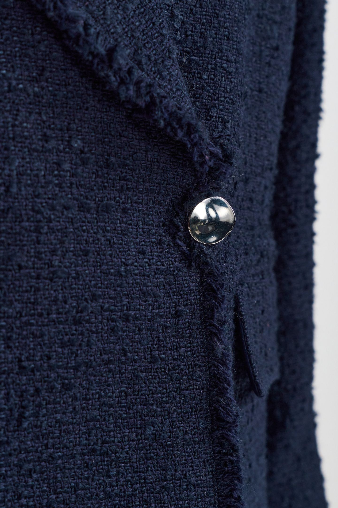 BOUCLE JACKET DOUBLE BREASTED MIDNIGHT BLUE 5