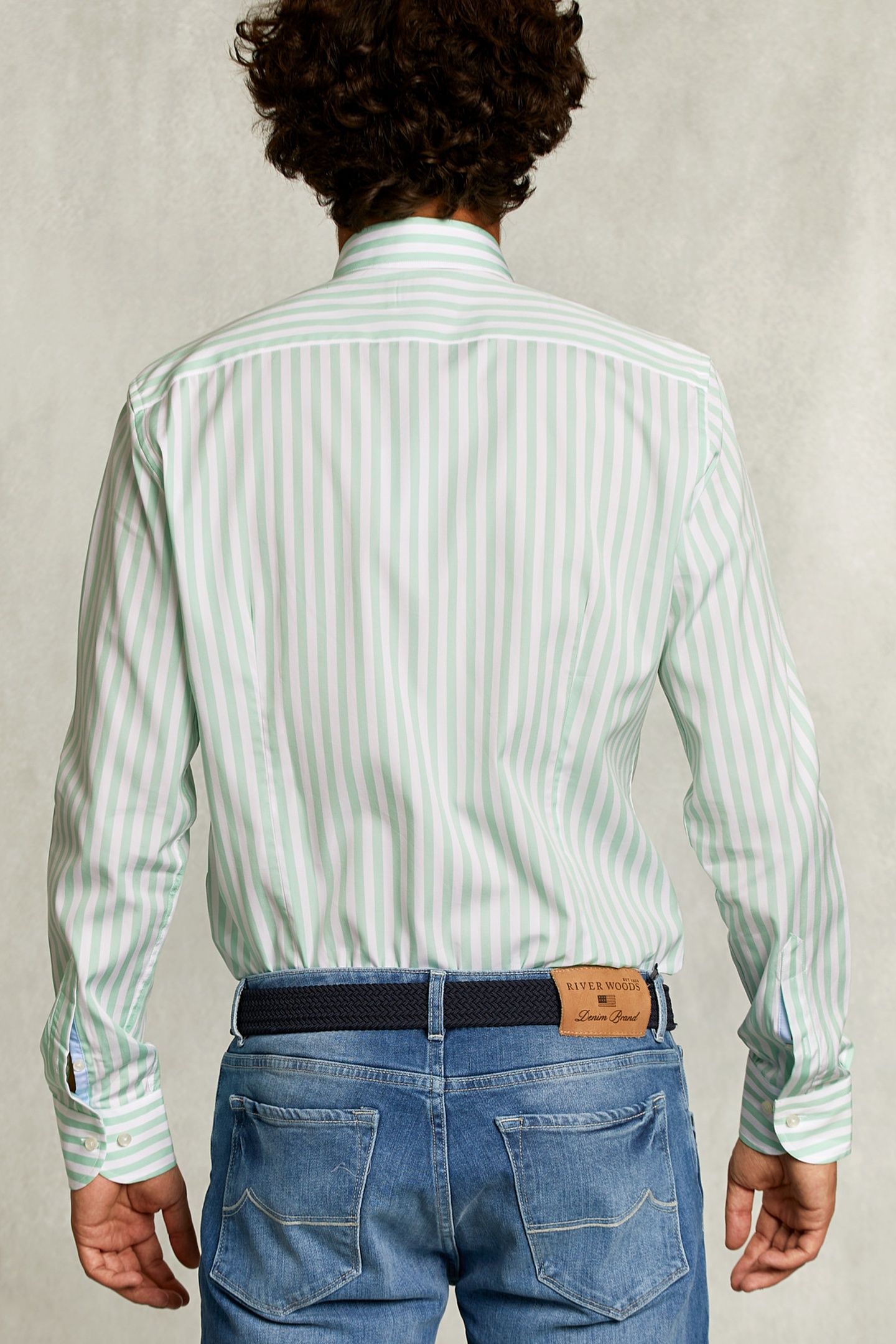 SF LS BROOKLYN CLR SHIRT GREEN 3