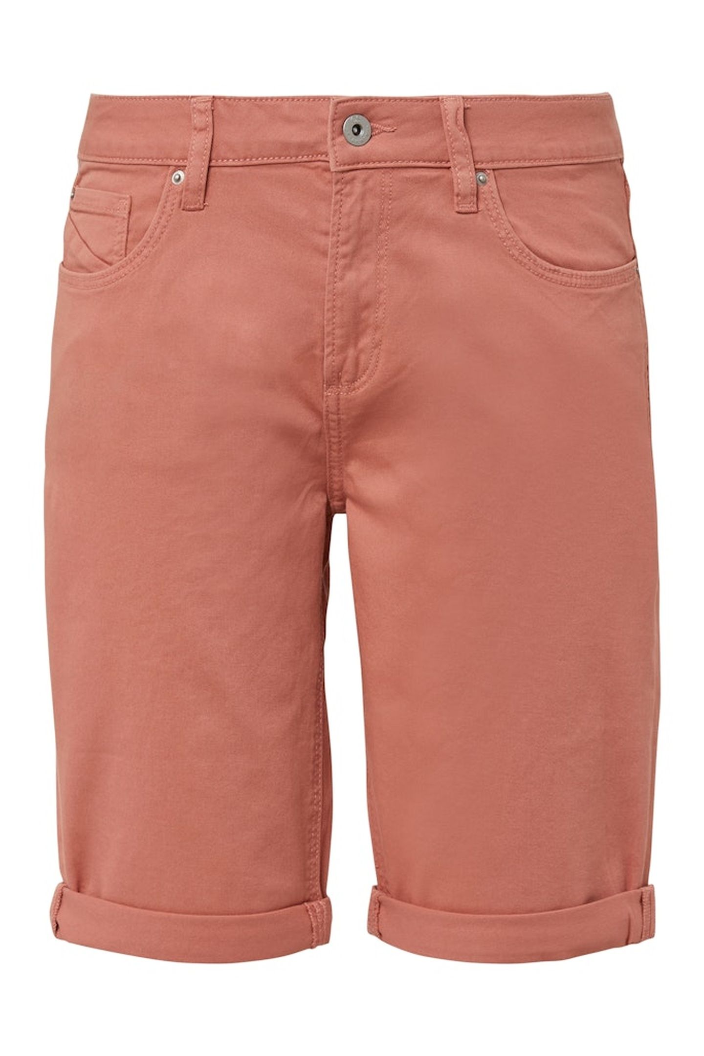 QS JEANS SHORTS RED ROSE 7