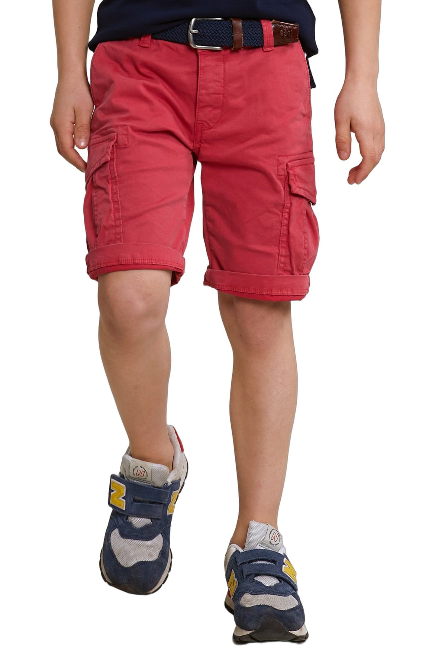 COTTON CARGO SHORT STRETCH BLOODY MARY 1