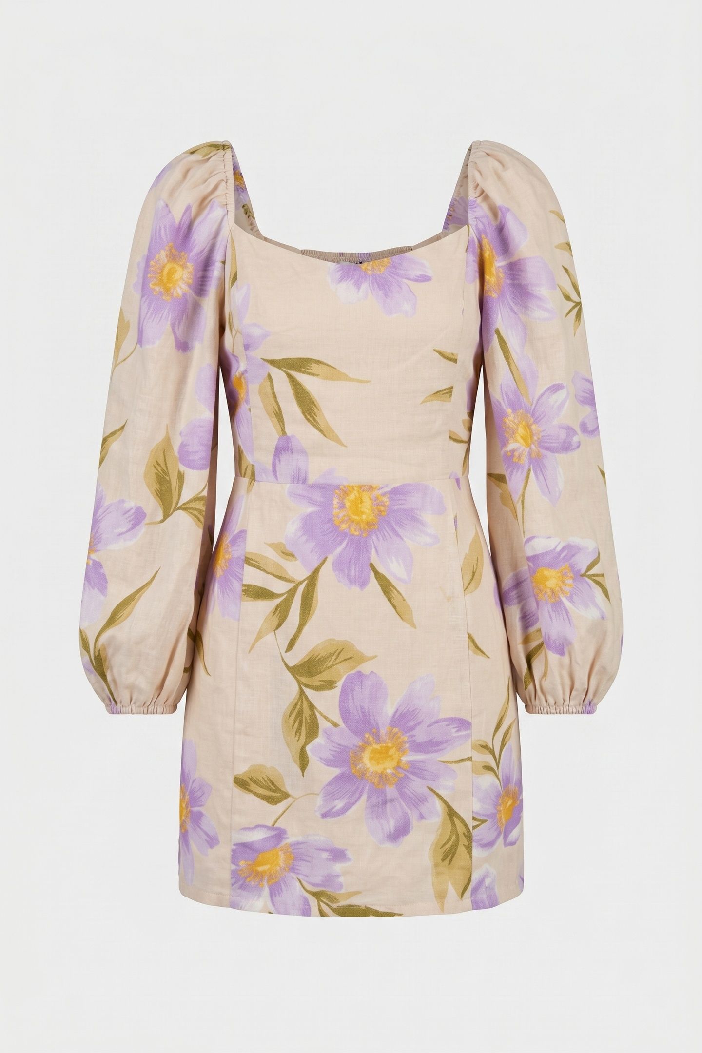 HAZEL DRESS BEIGE 4