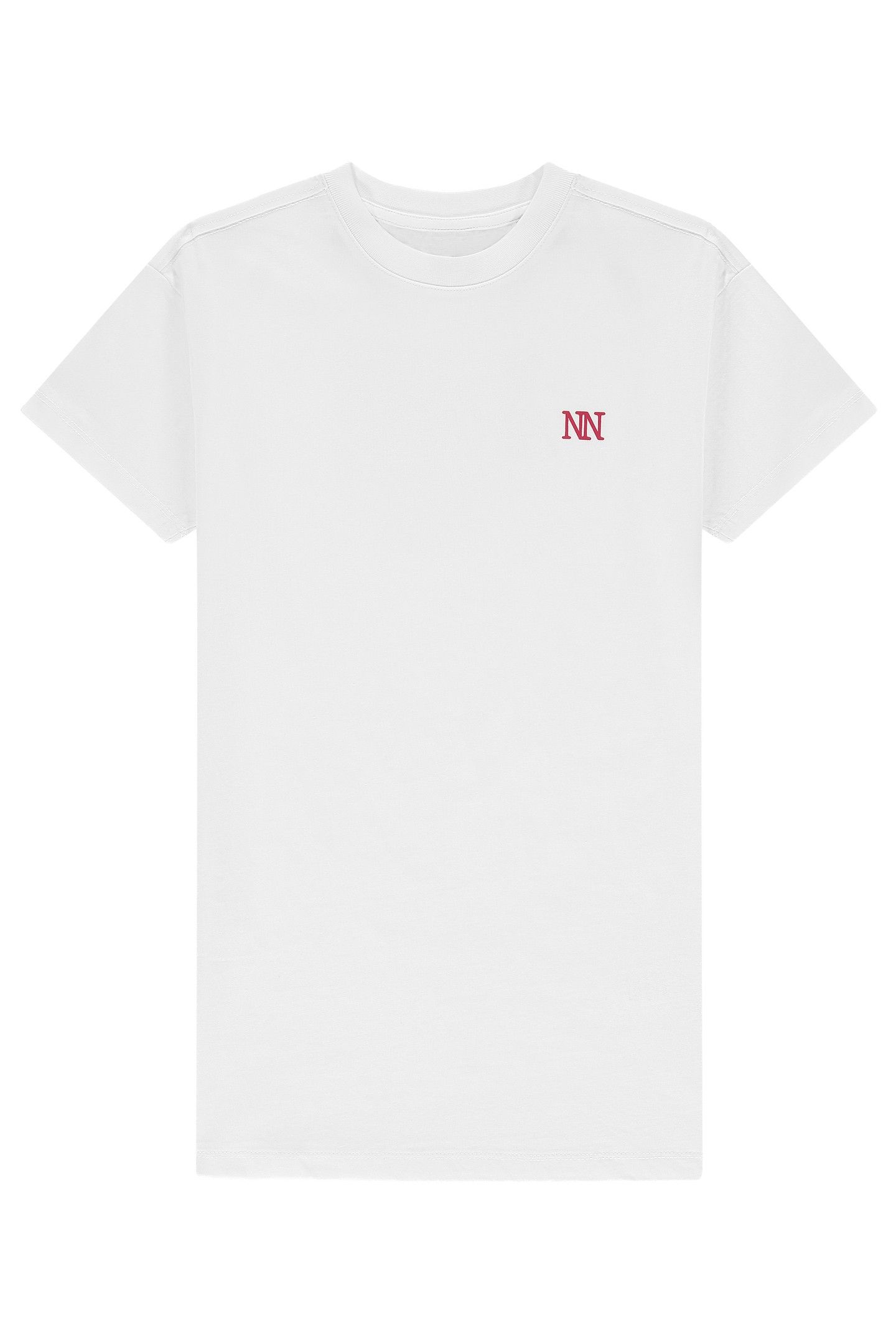 NUMERIC T-DRESS OFF WHITE 1
