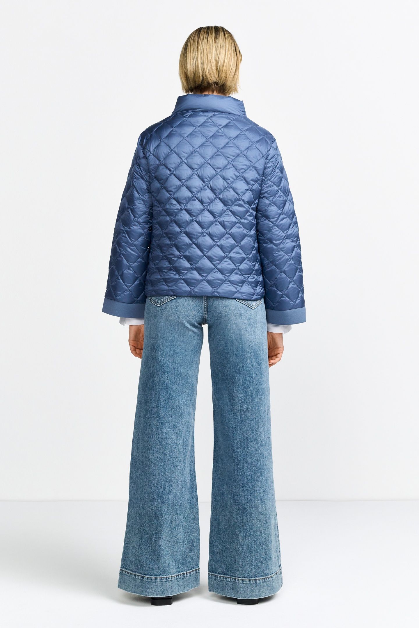 LIGHT DOWN JACKET VINTAGE BLUE 4
