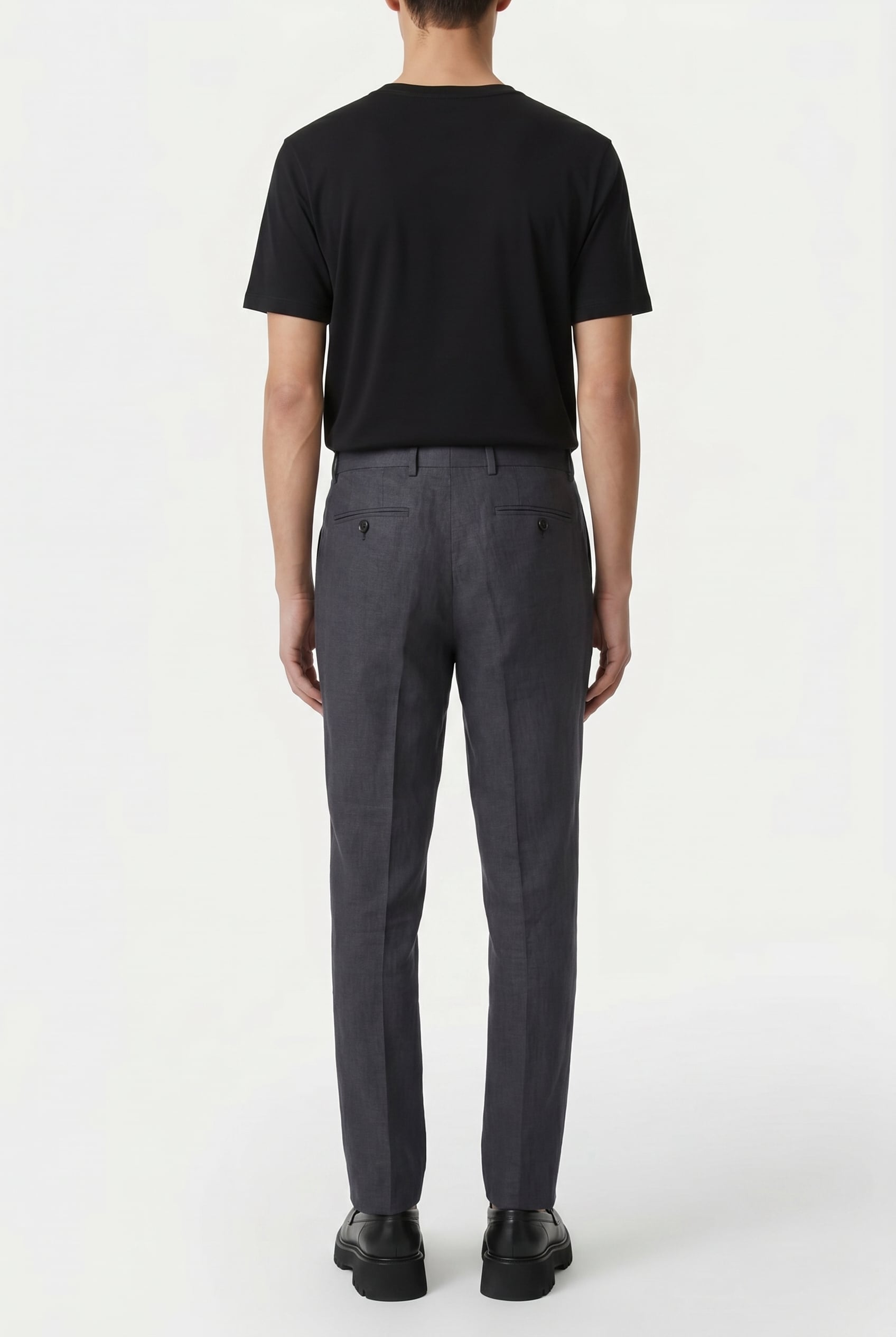 FORMAL LINEN TROUSER AIRFORCE BLUE 2