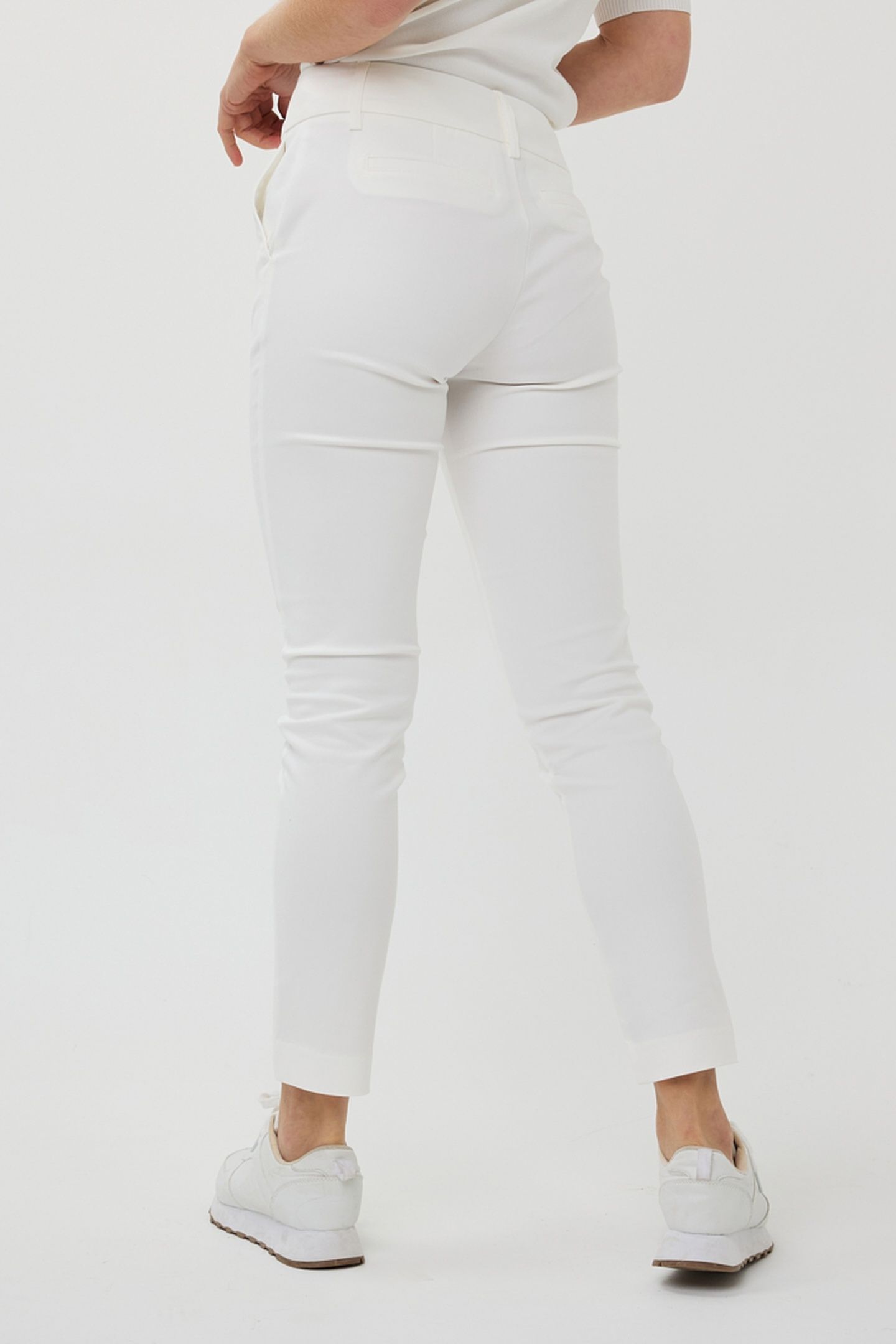 TROUSERS CHINO STRETCH OFF WHITE 5