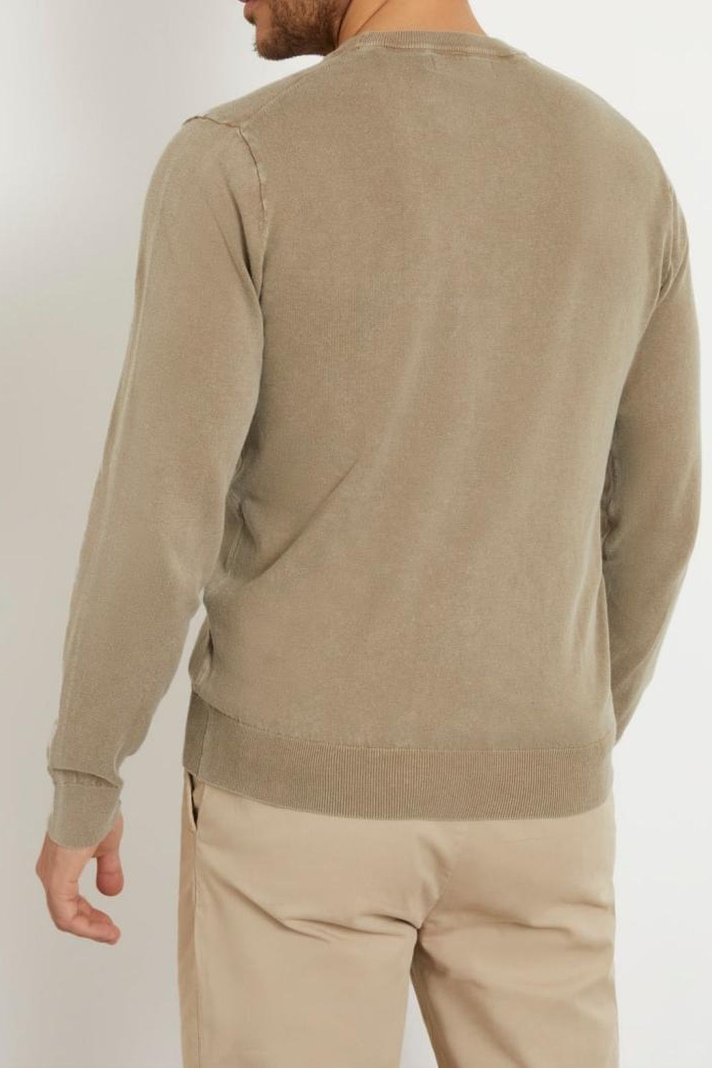 GUESS ECO CHESLEY WASHED LS CN SLATE TAUPE 5