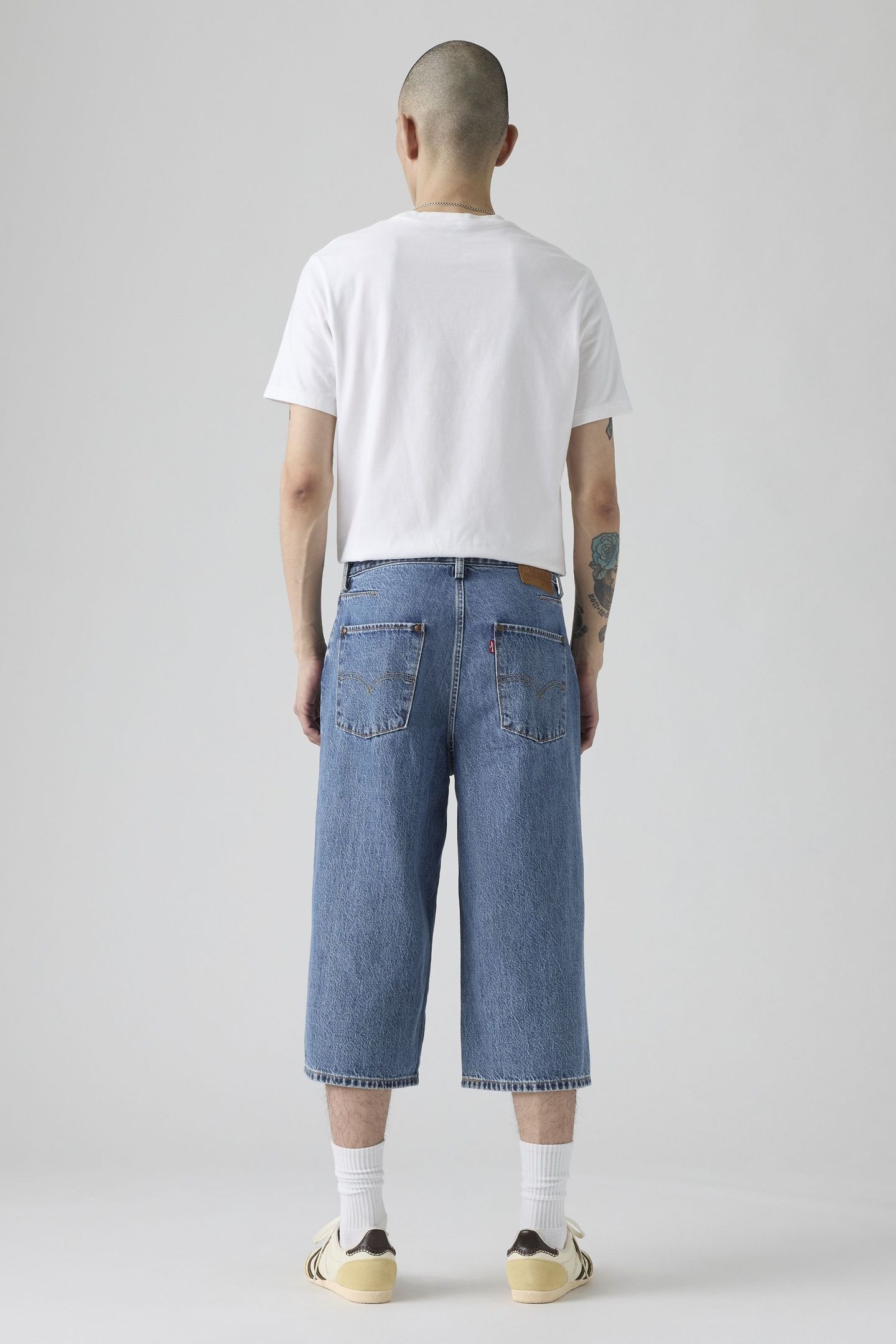 TWISTED BAGGY CAPRI JEANS 3