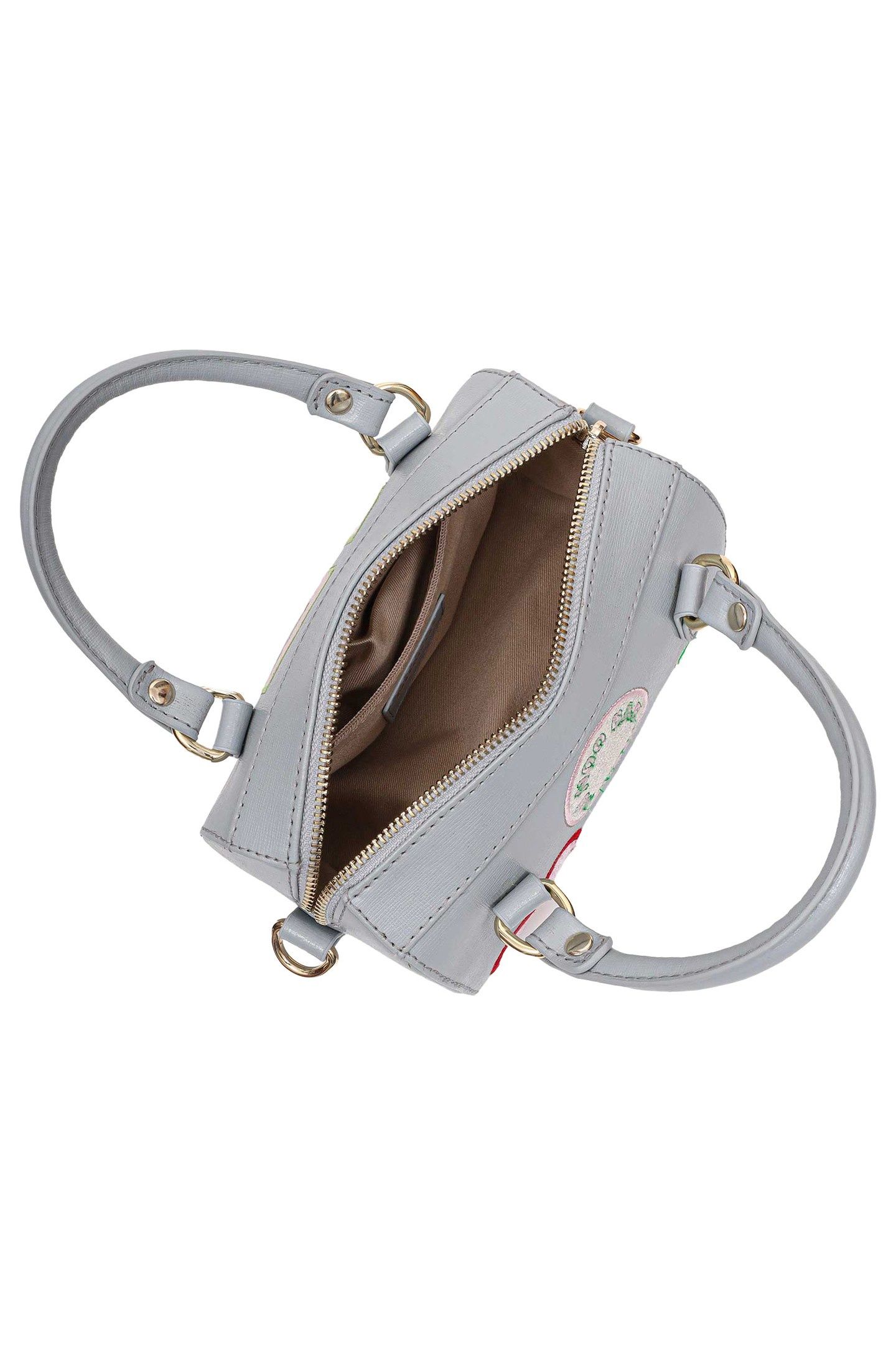 SMALL MAYA DETAILS FLORENCE LIGHT GREY W. GOLD 4