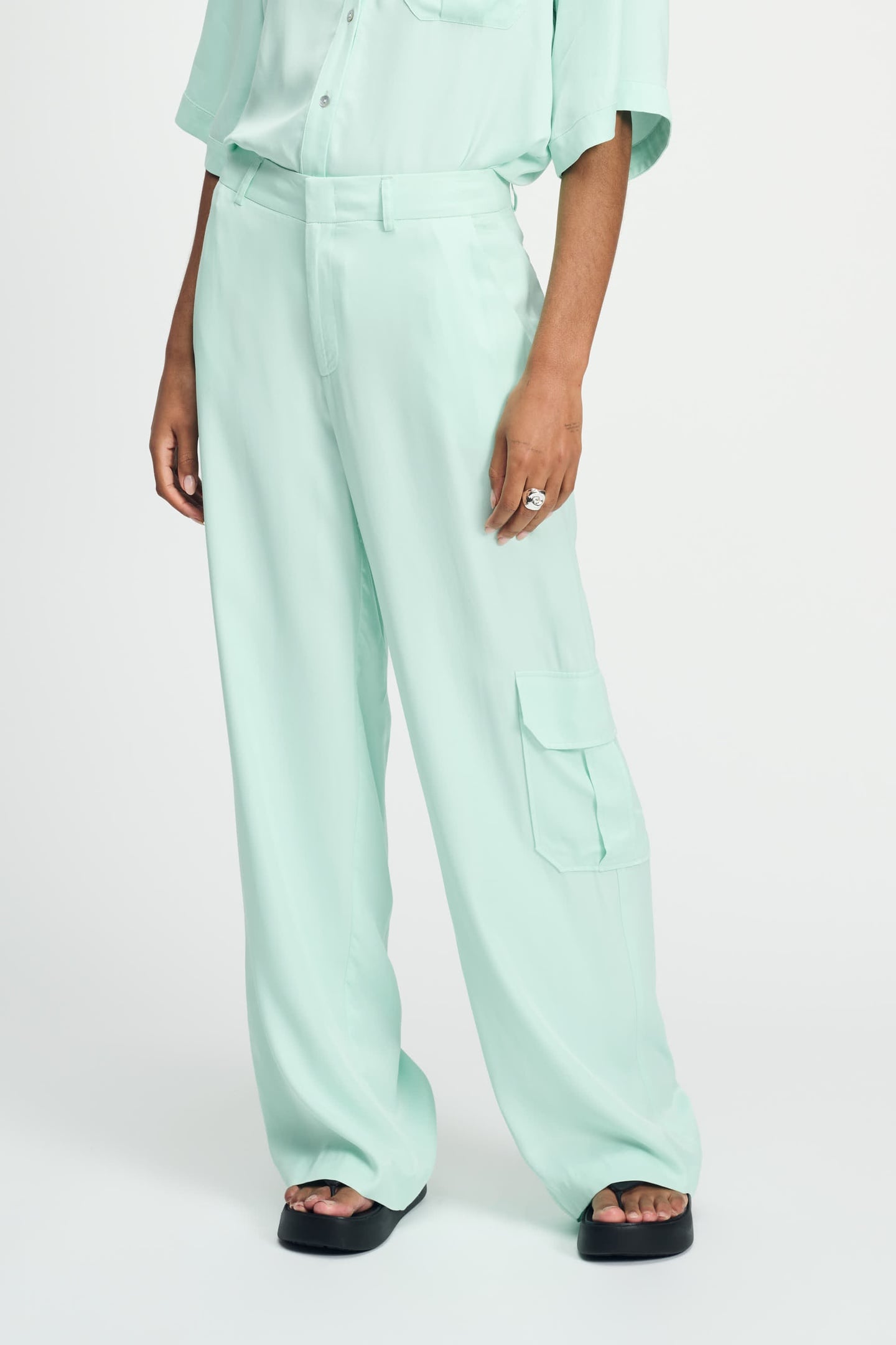 PANTS - SATIN FRESH MINT 1