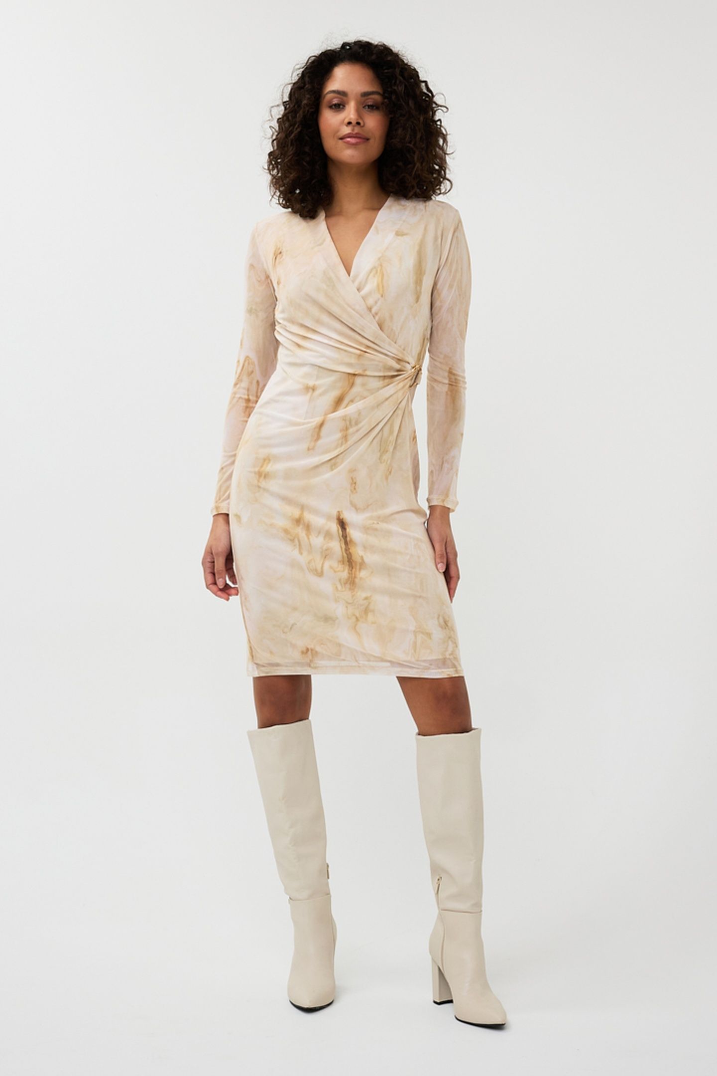 DRESS MESH MARBLE DREAM PRINT 2