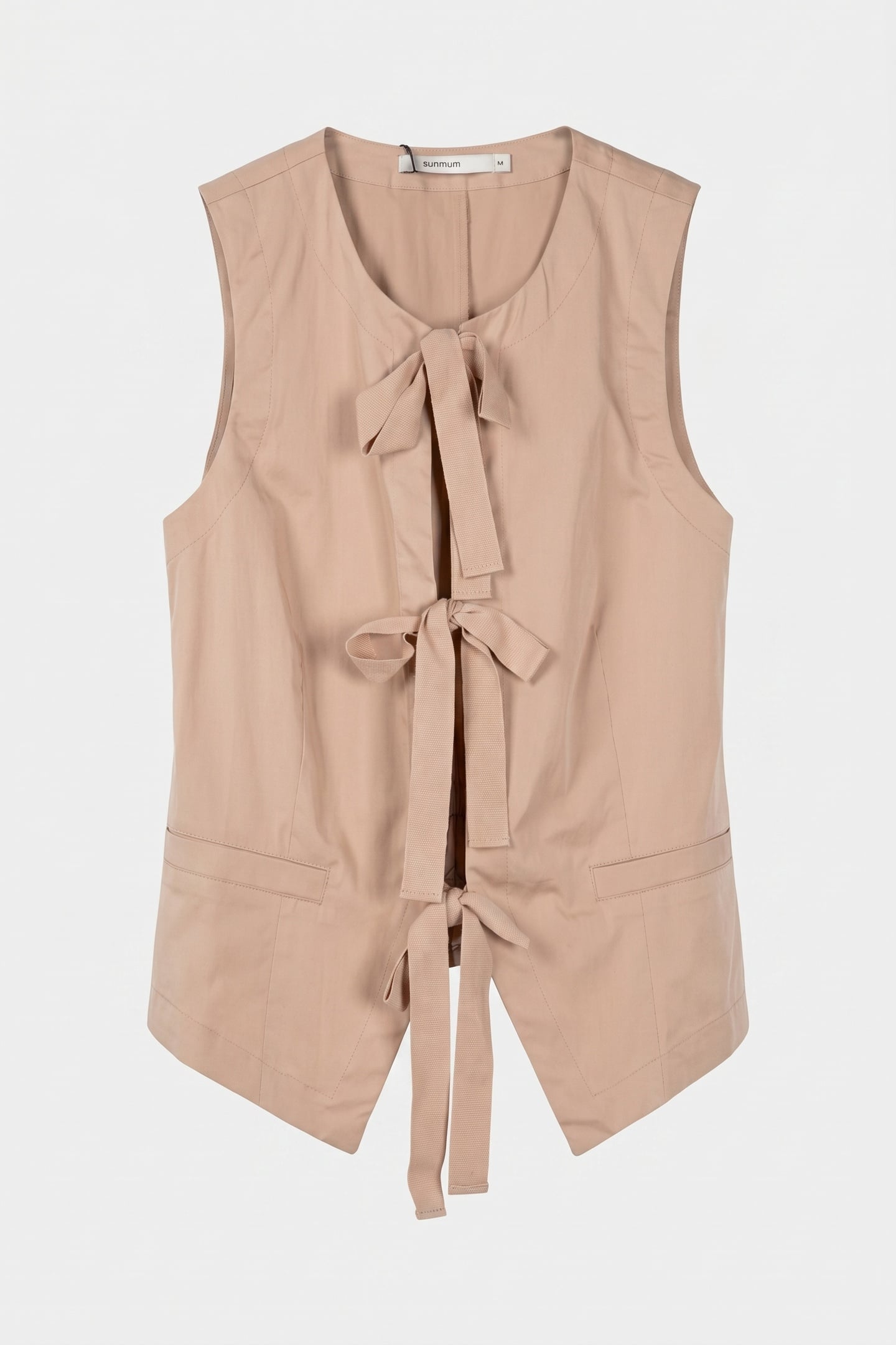 GILET COTTON STRETCH SESAME 3