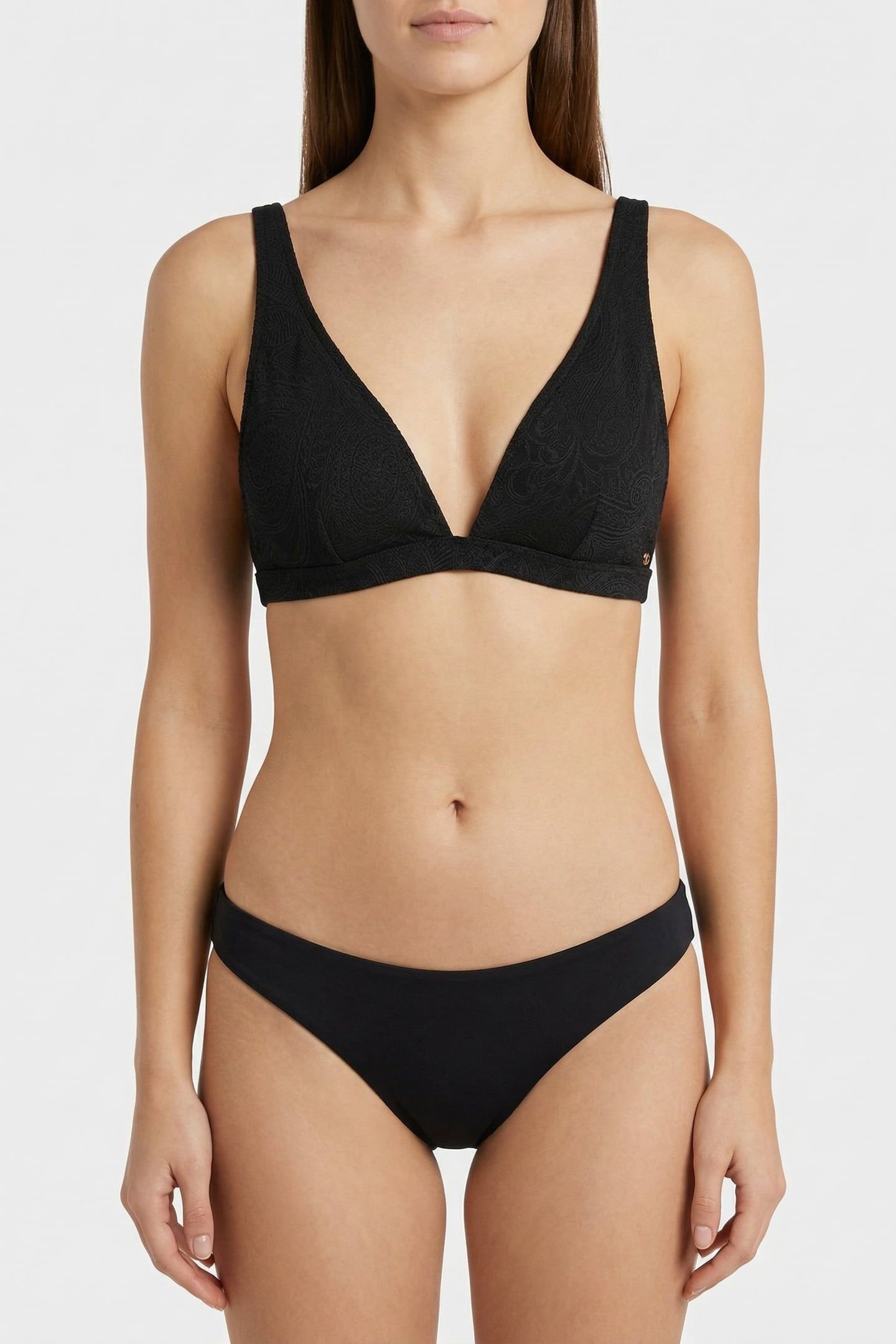 AMY BIKINI TOP PAISLEY STRUCTURE BLACK PAISLEY STRUCTURE 1