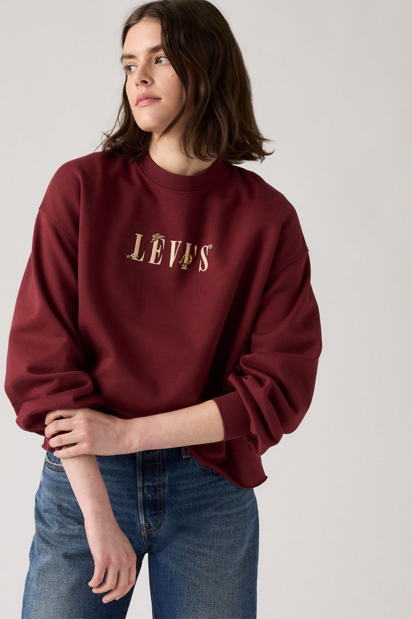 GRAPHIC LEO CREWNECK SWEATSHIRT 1