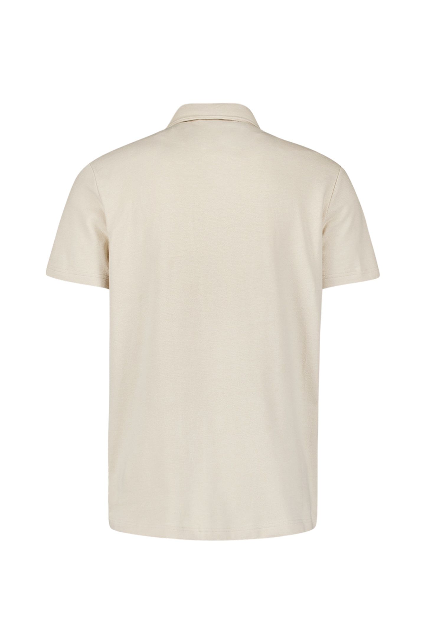 SHIRT SHORT SLEEVE JERSEY REVERS COLLAR SOLID TERRY CEMENT 5