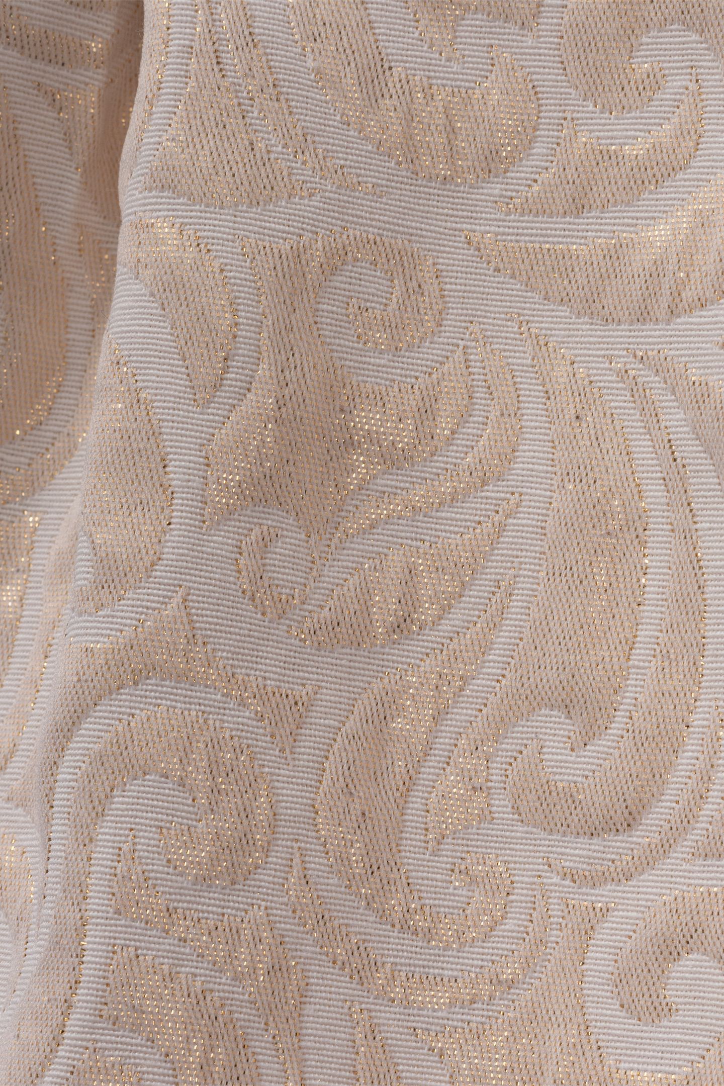 GOLD BAROQUE JACQUARD SHORT SKIRT 8