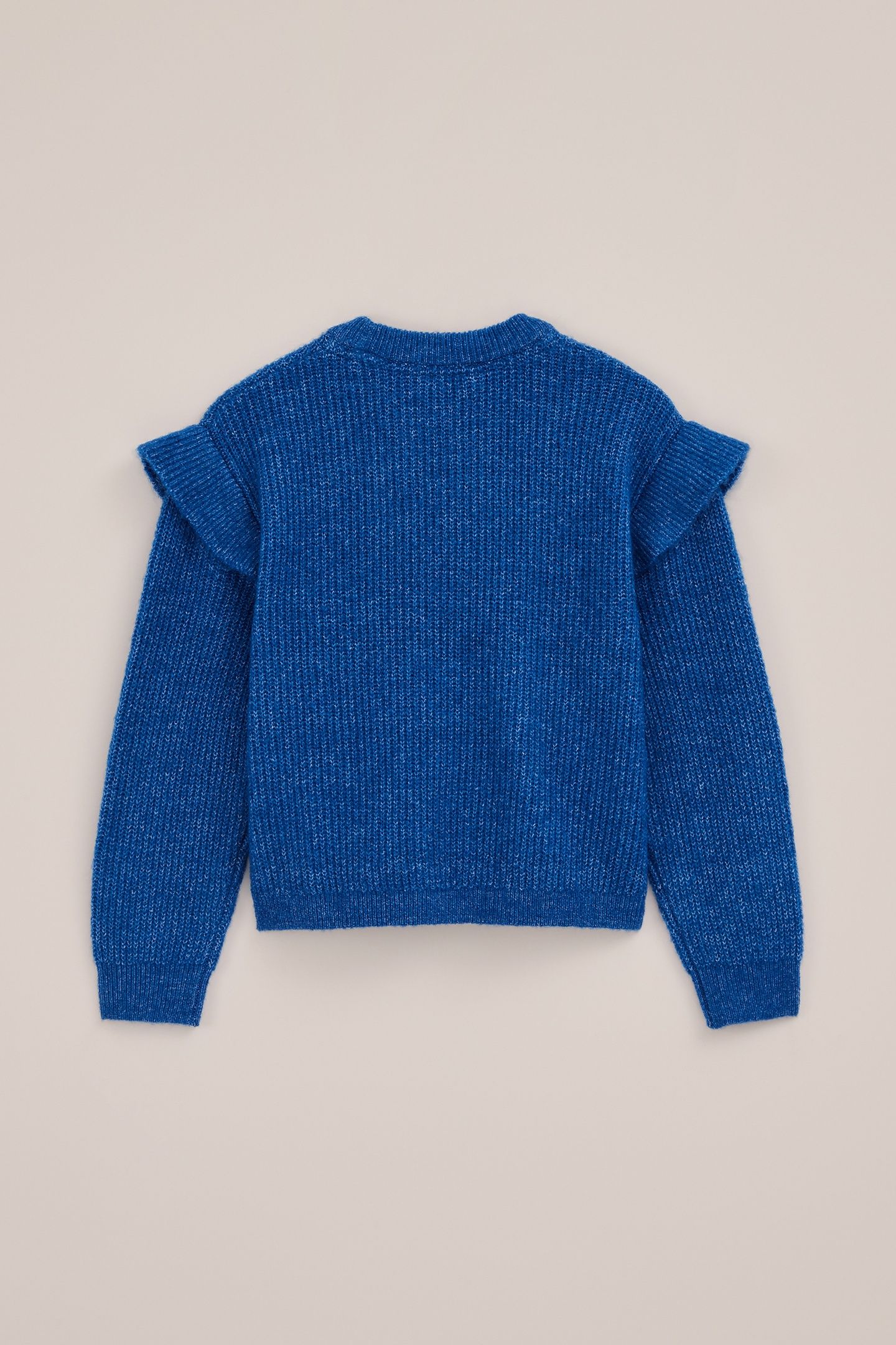KNITTED PULLOVER COBALT BLUE 4