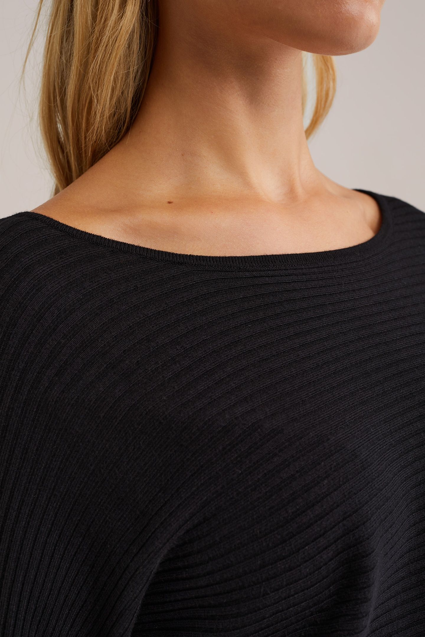 KNITTED PULLOVER BLACK 5