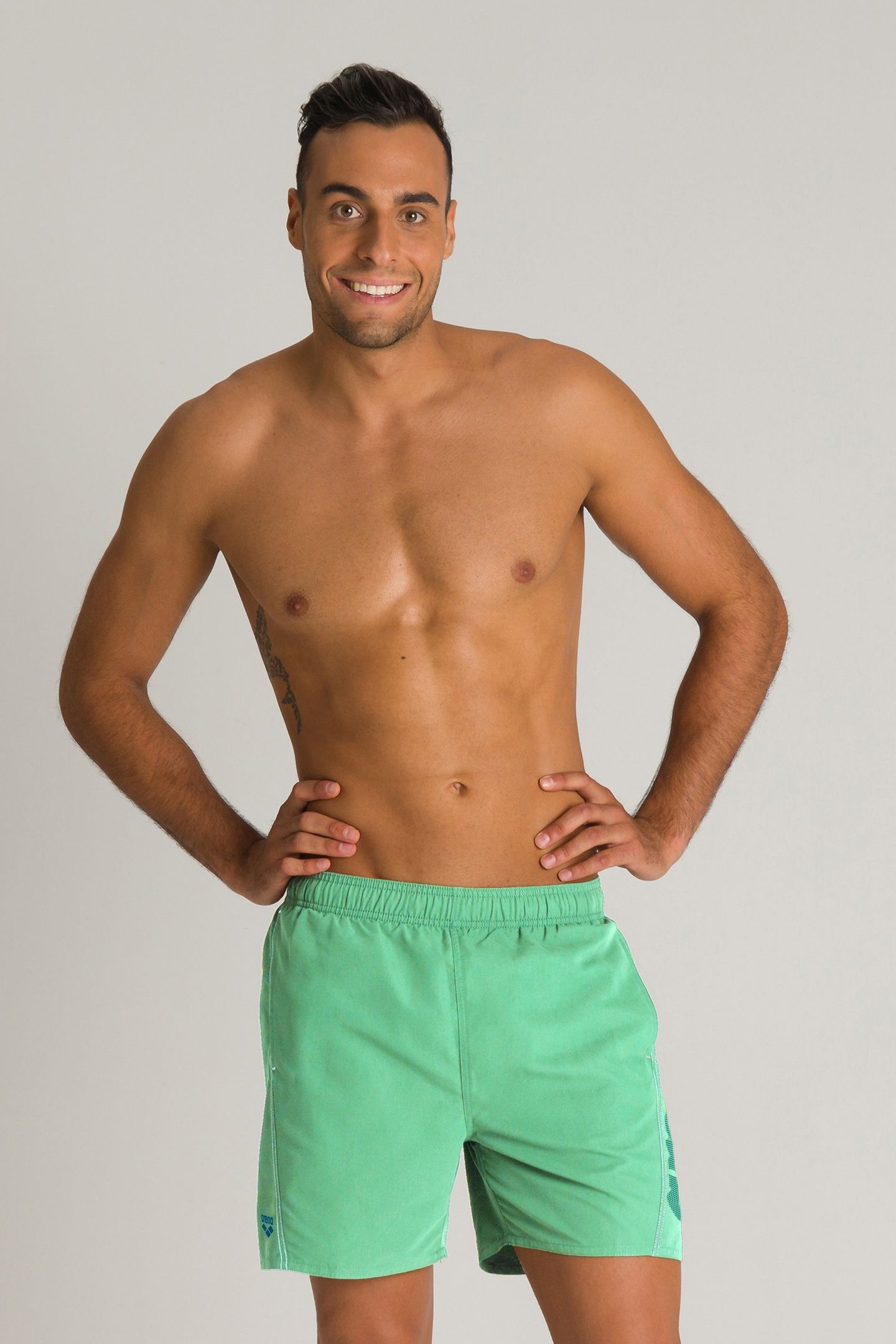 FUNDAMENTALS LOGO BOXER GOLF GREEN-ROYAL-WHITE 1