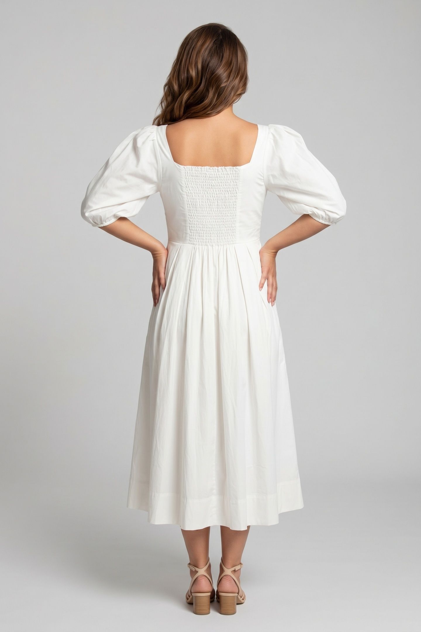 RONNIE DRESS WHITE 2