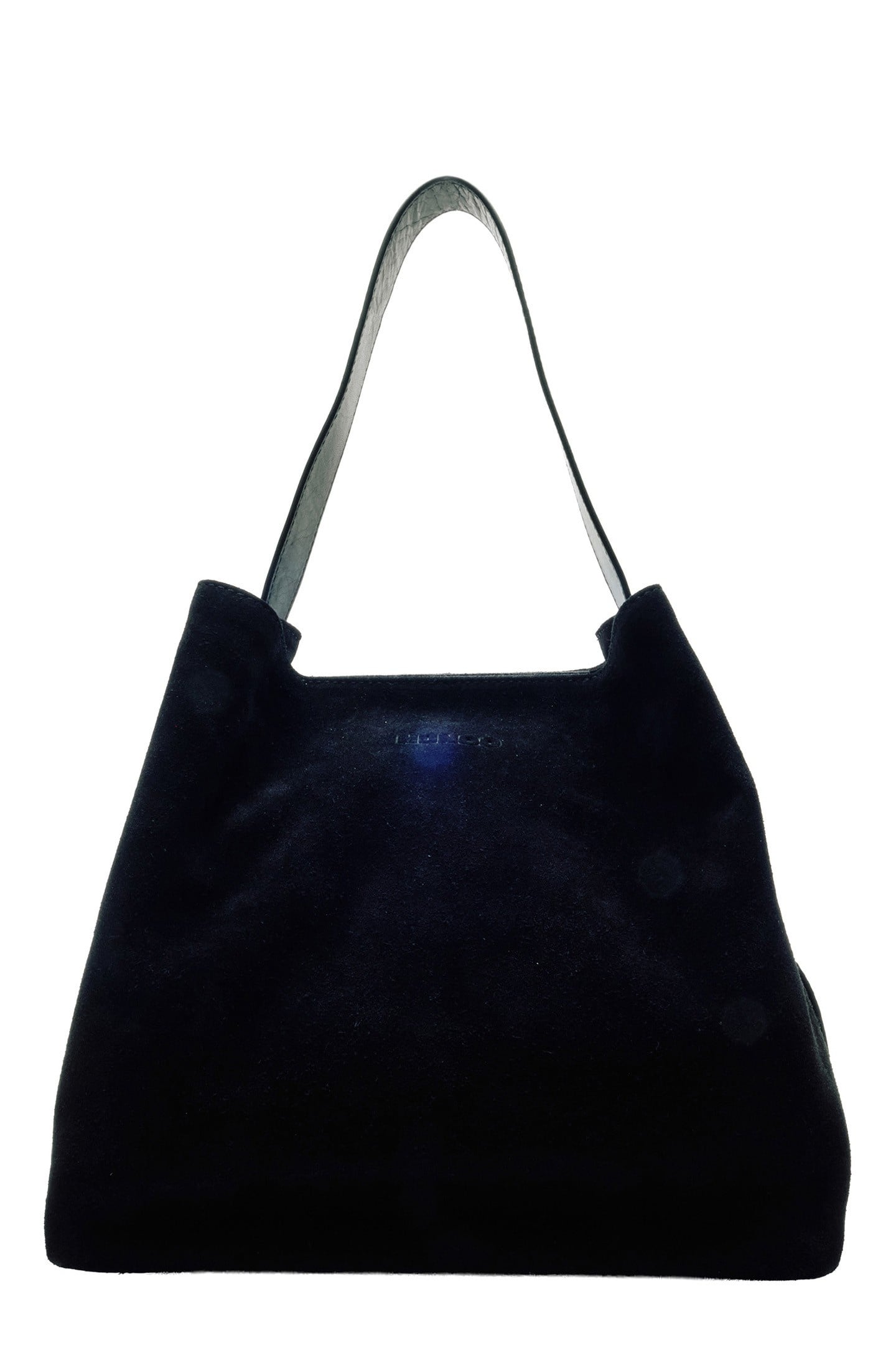 CHIARA SUEDE BLACK W. GOLD 1