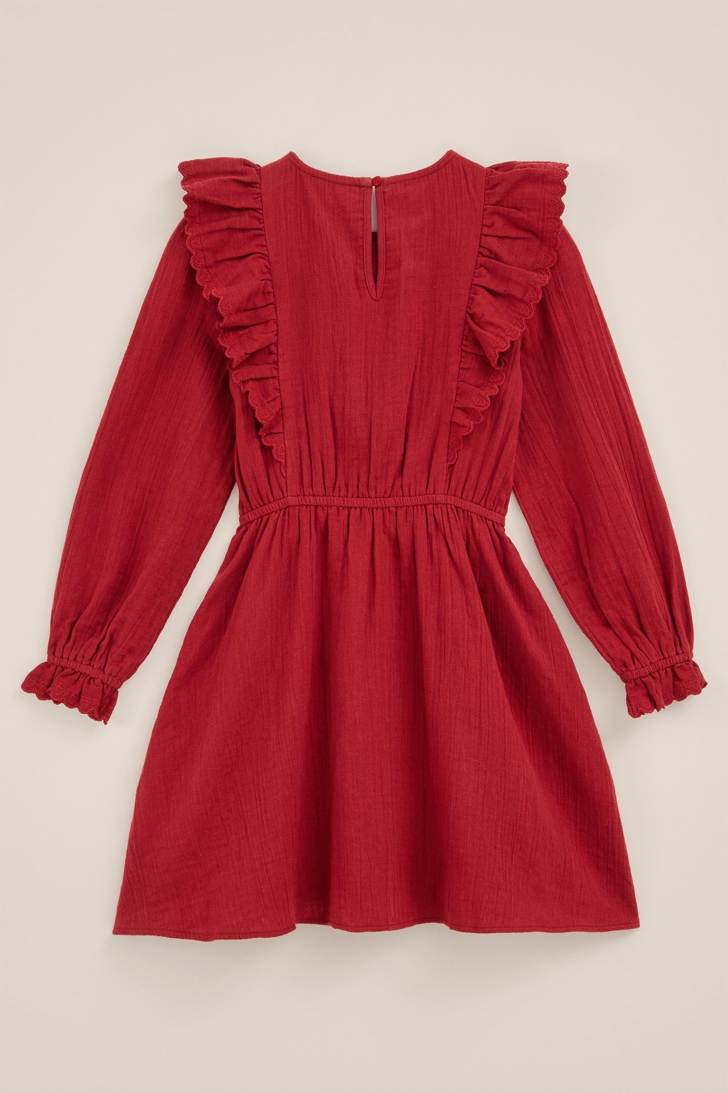 DRESS SHORT RED 5