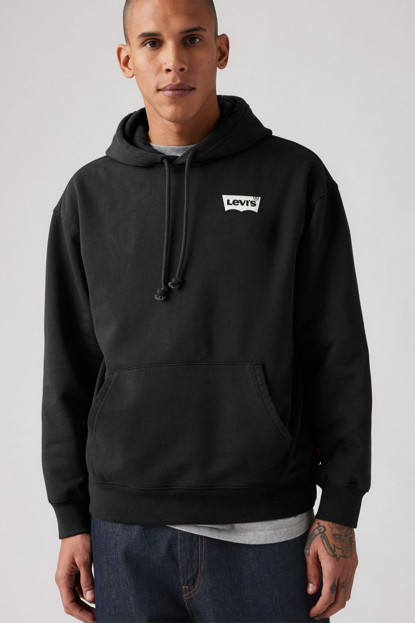 RELAXED GRAPHIC HOODIE SKY HIGH PHANTOM 2