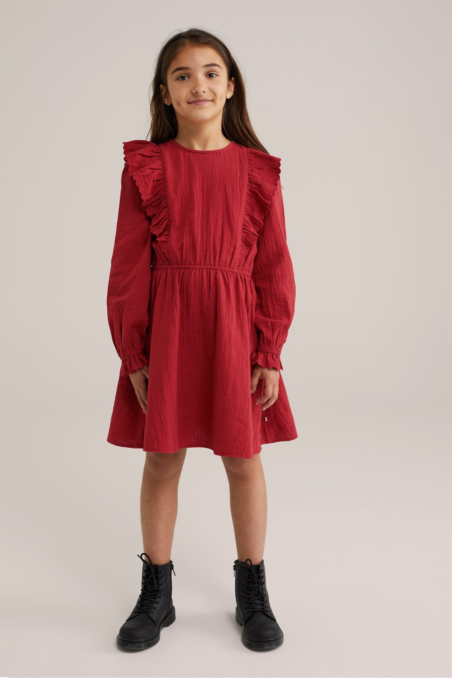 DRESS SHORT RED 2