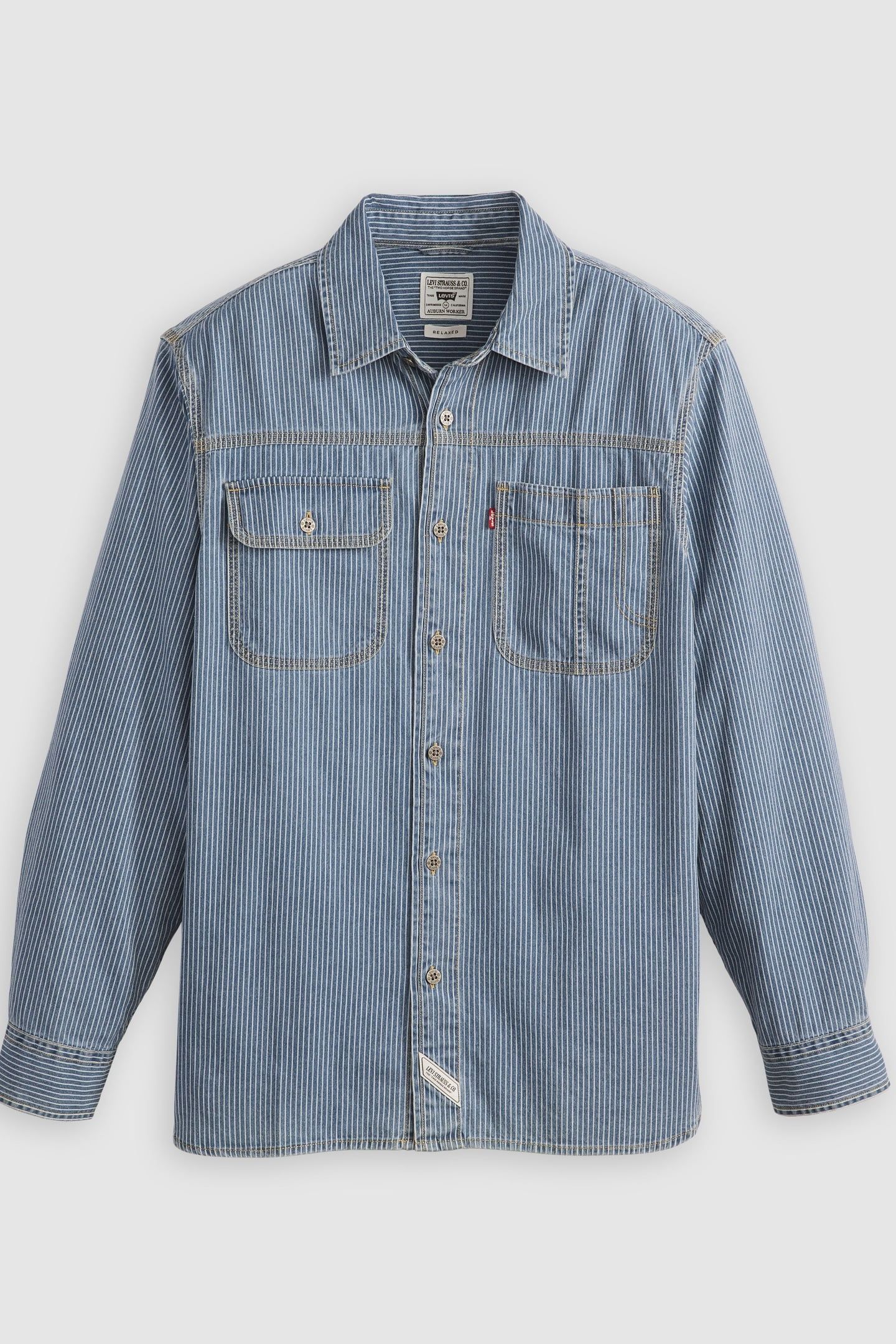 LONG SLEEVE AUBURN WORKER SHIRT 1