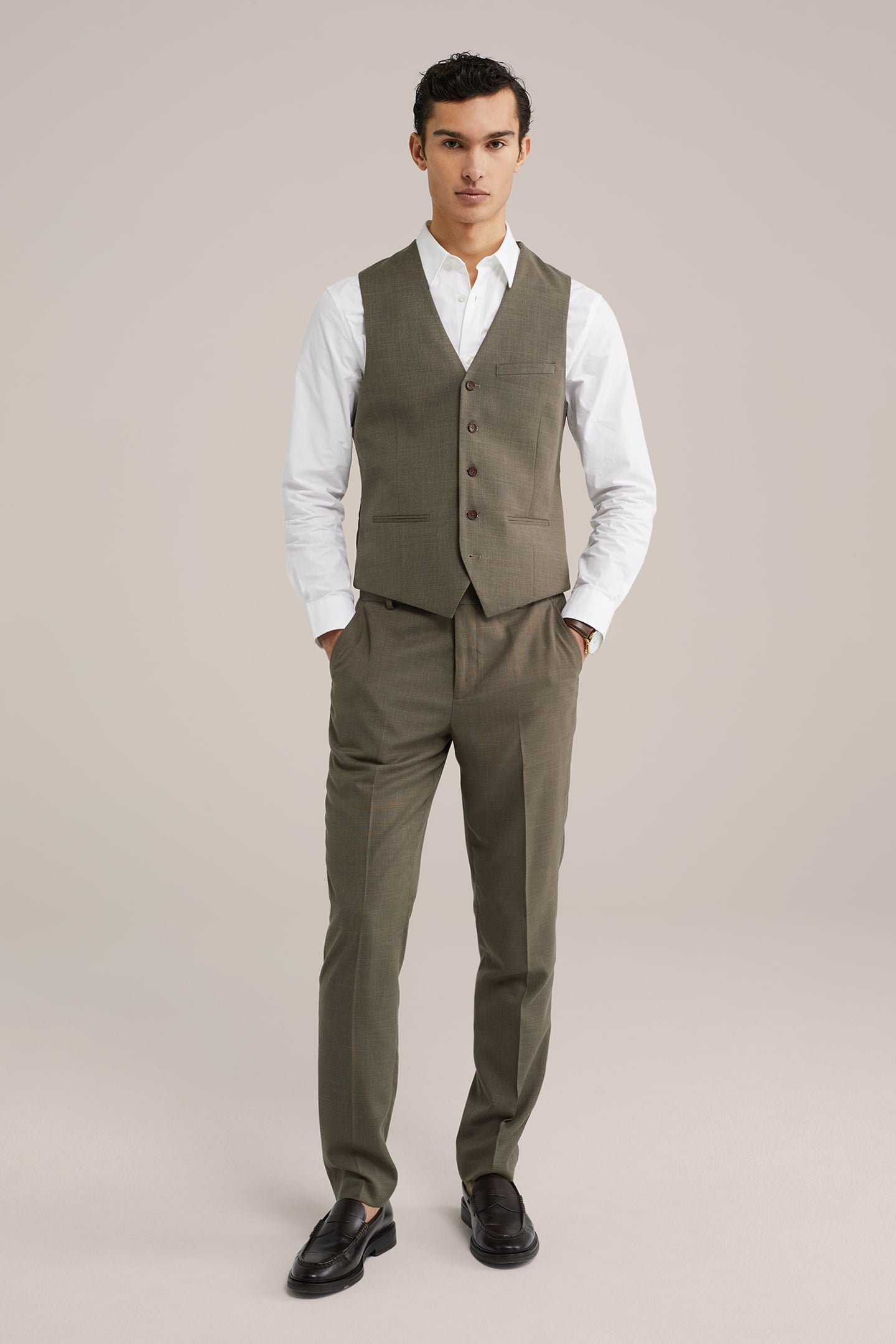 WAISTCOAT BROWN 1