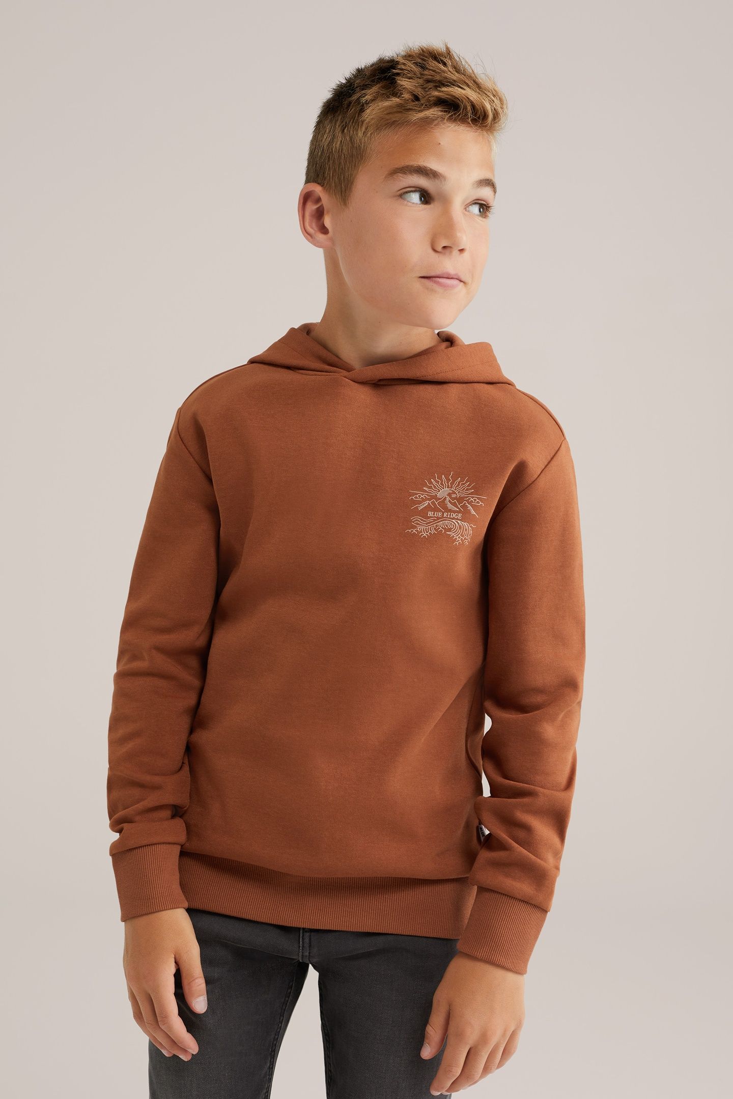 SWEATER RUST BROWN 2