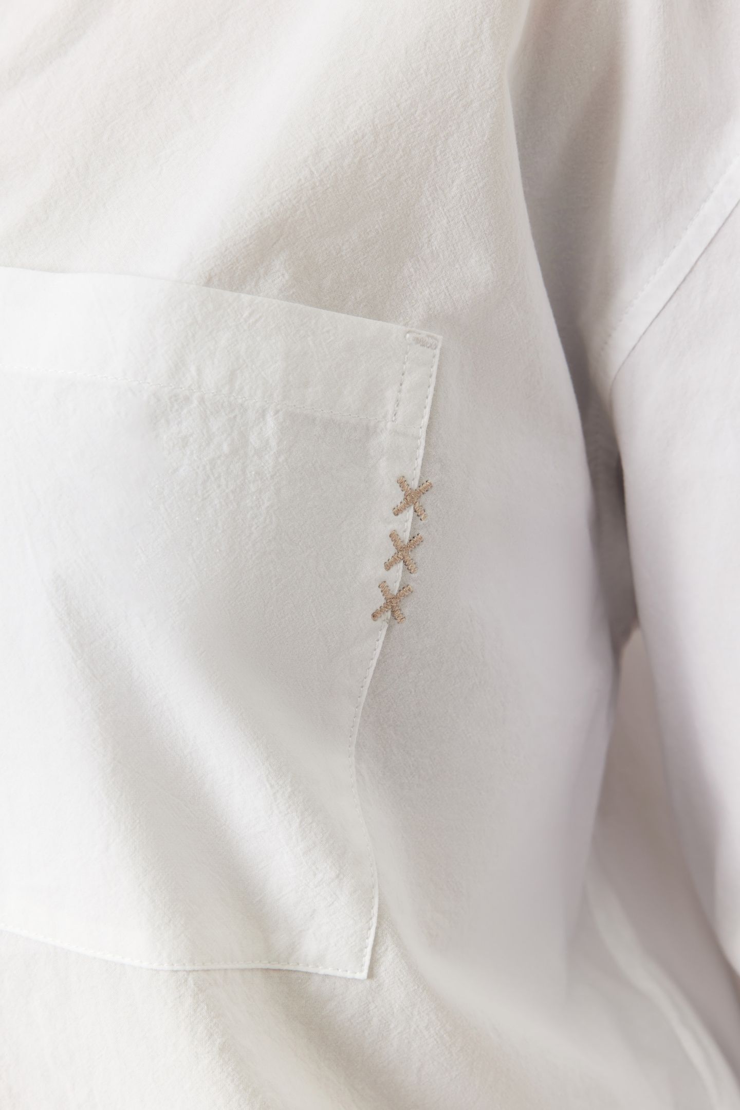 OVERSIZED SHIRT BRILLIANT WHITE 6