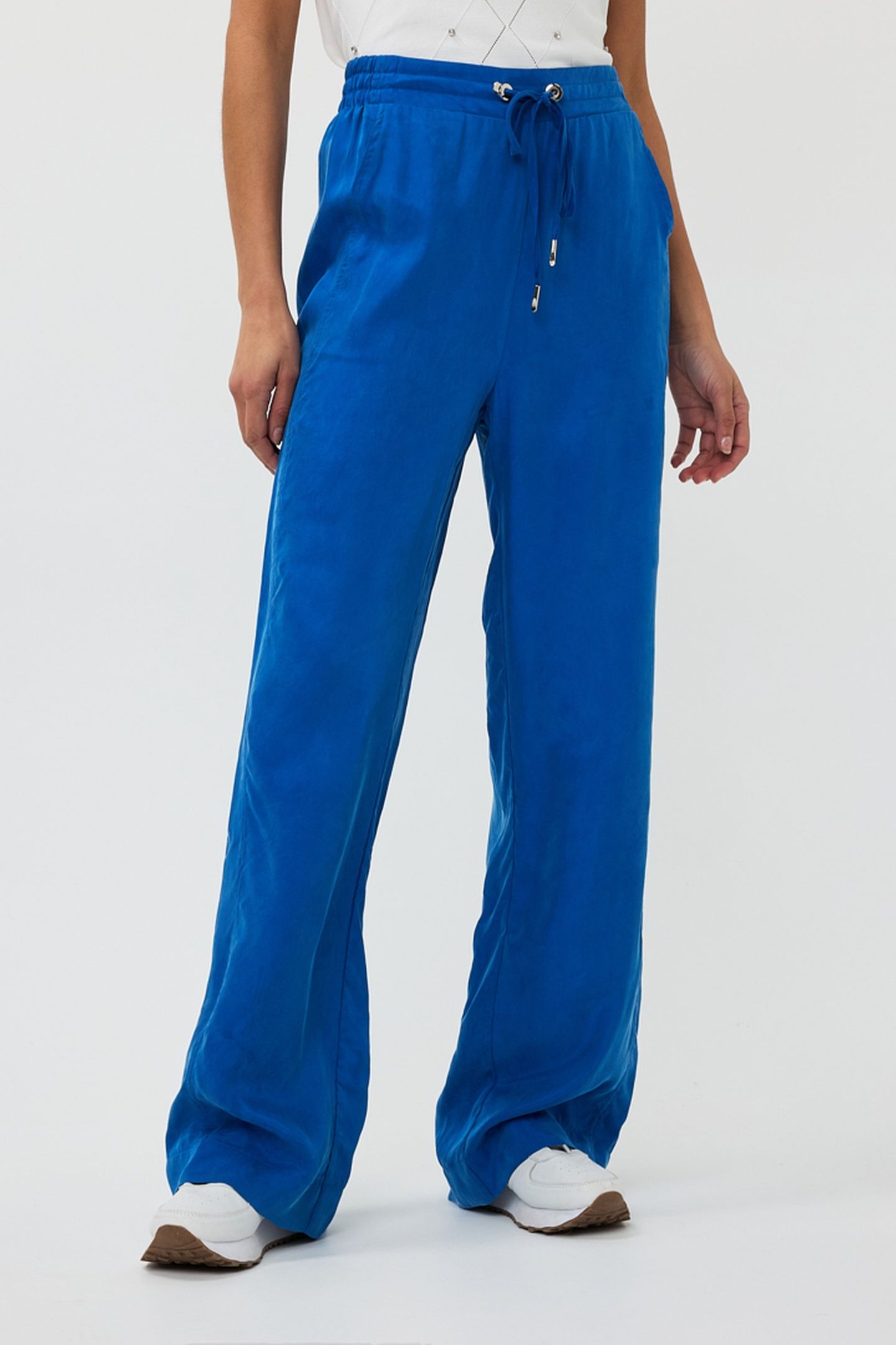 TROUSERS ELASTIC WB CUPRO BLUE 2