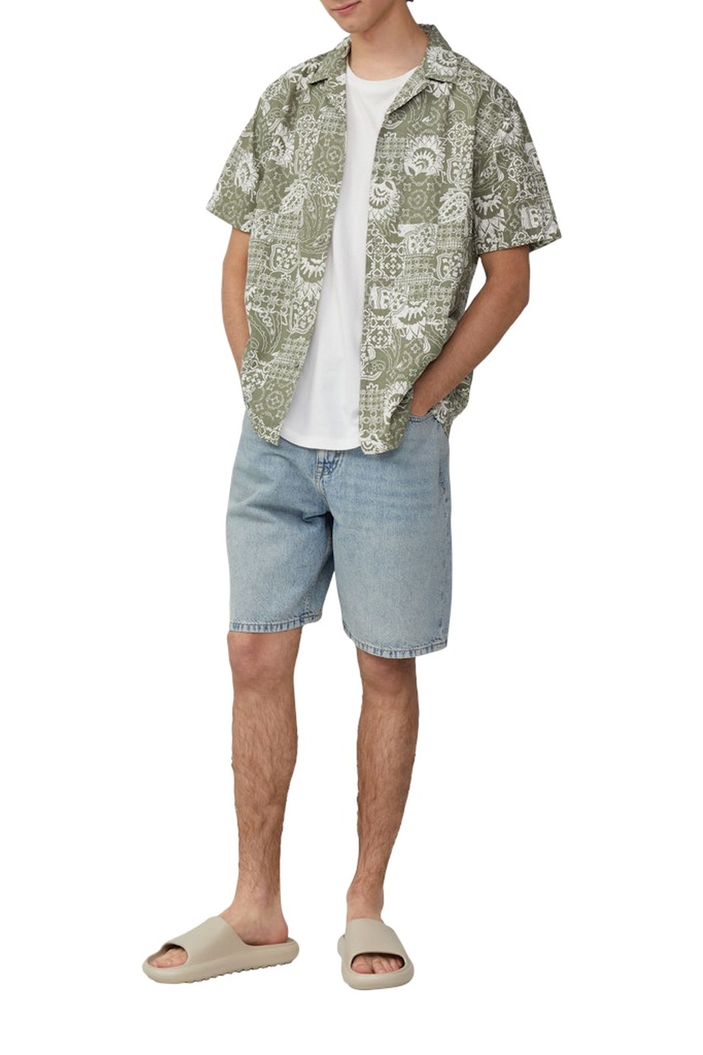 QS JEANS SHORTS BLUE DENIM 4