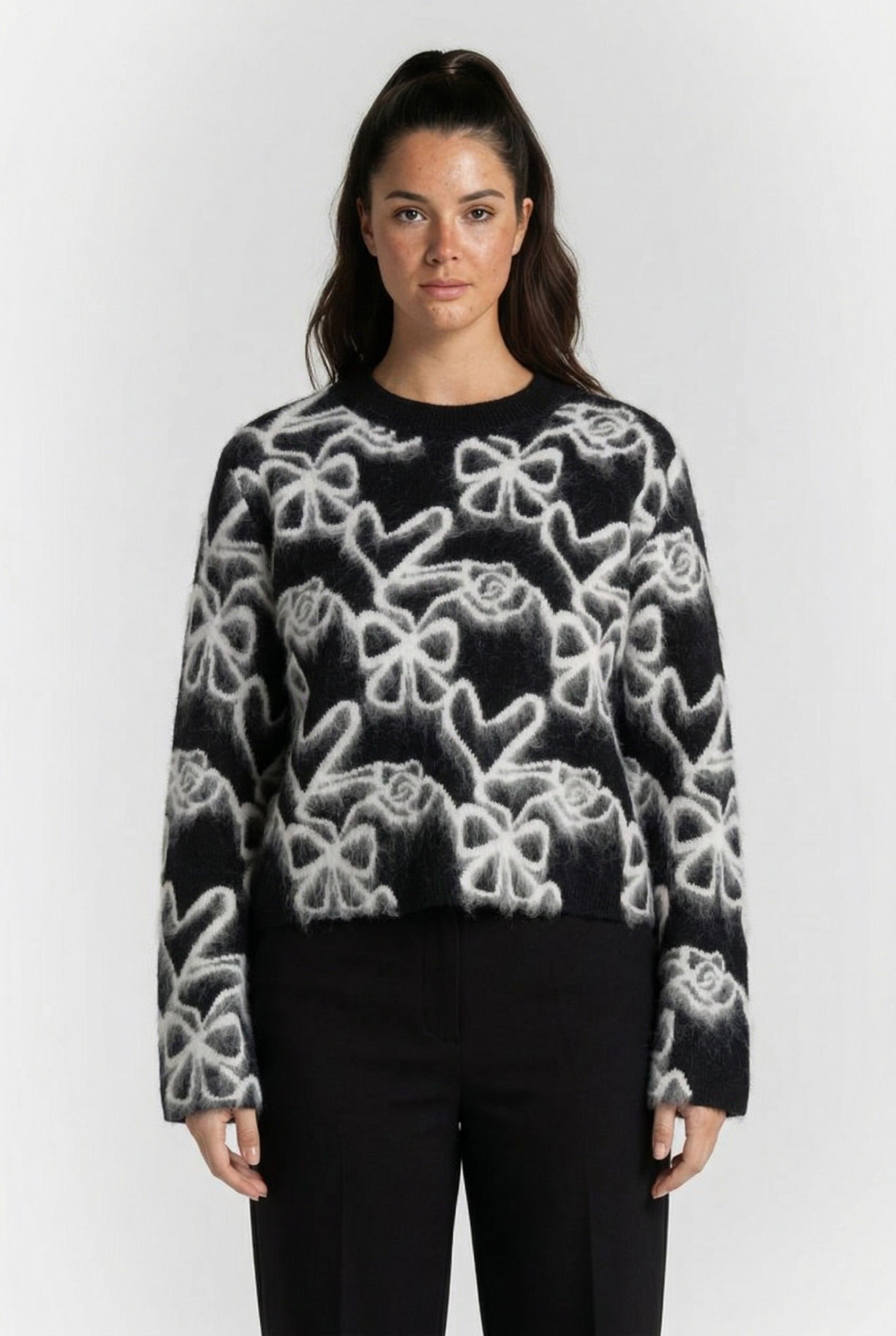 CARLINA SWEATER BLACK 1