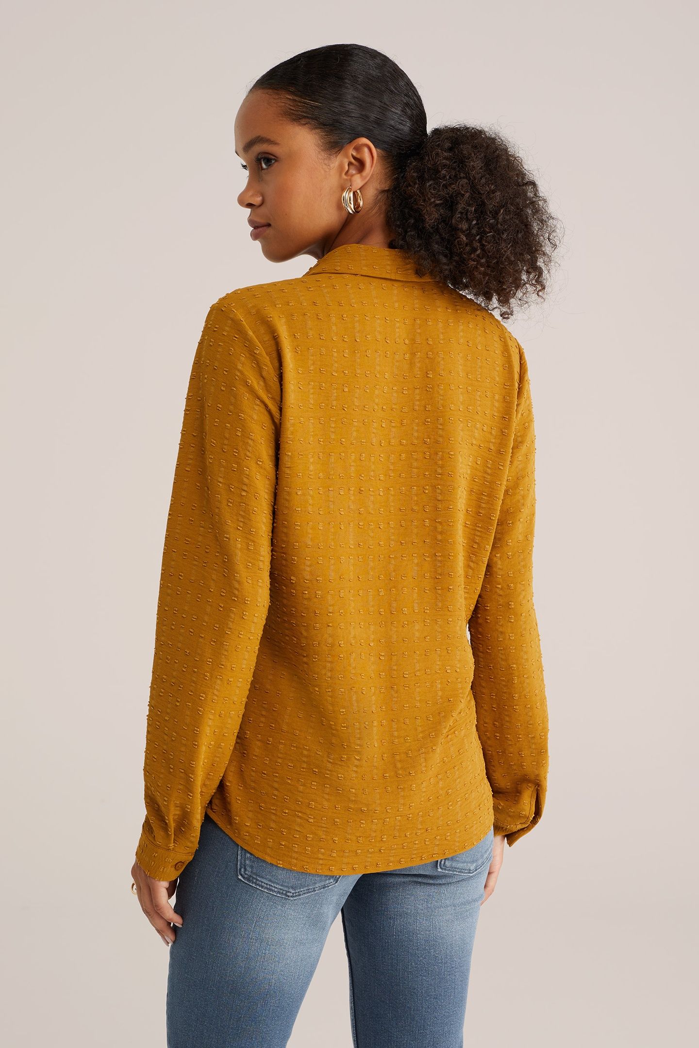 BLOUSE MUSTARD YELLOW 3