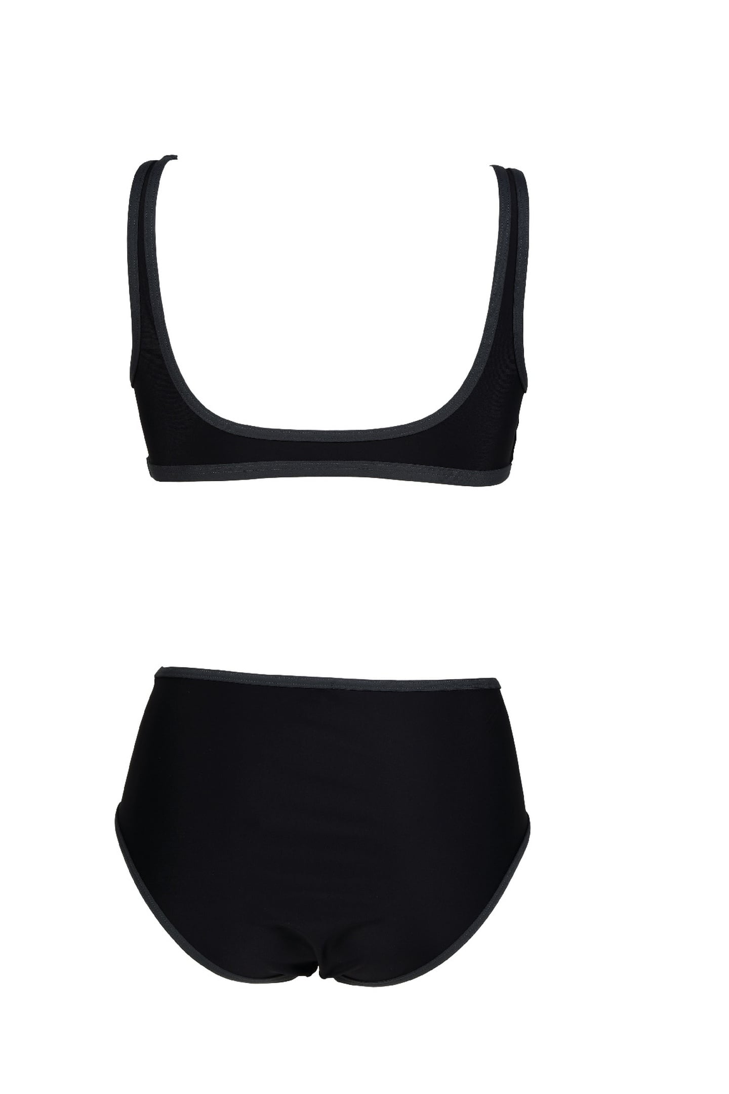 WOICONS BIKINI TOP LOGO BLACK-ASPHALT 7