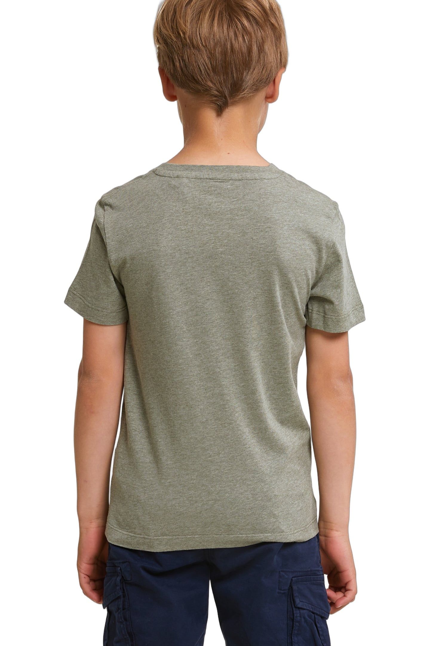 NORMAL FIT BASIC T-SHIRT SHORT SLEEVES SAFARI MIX 4