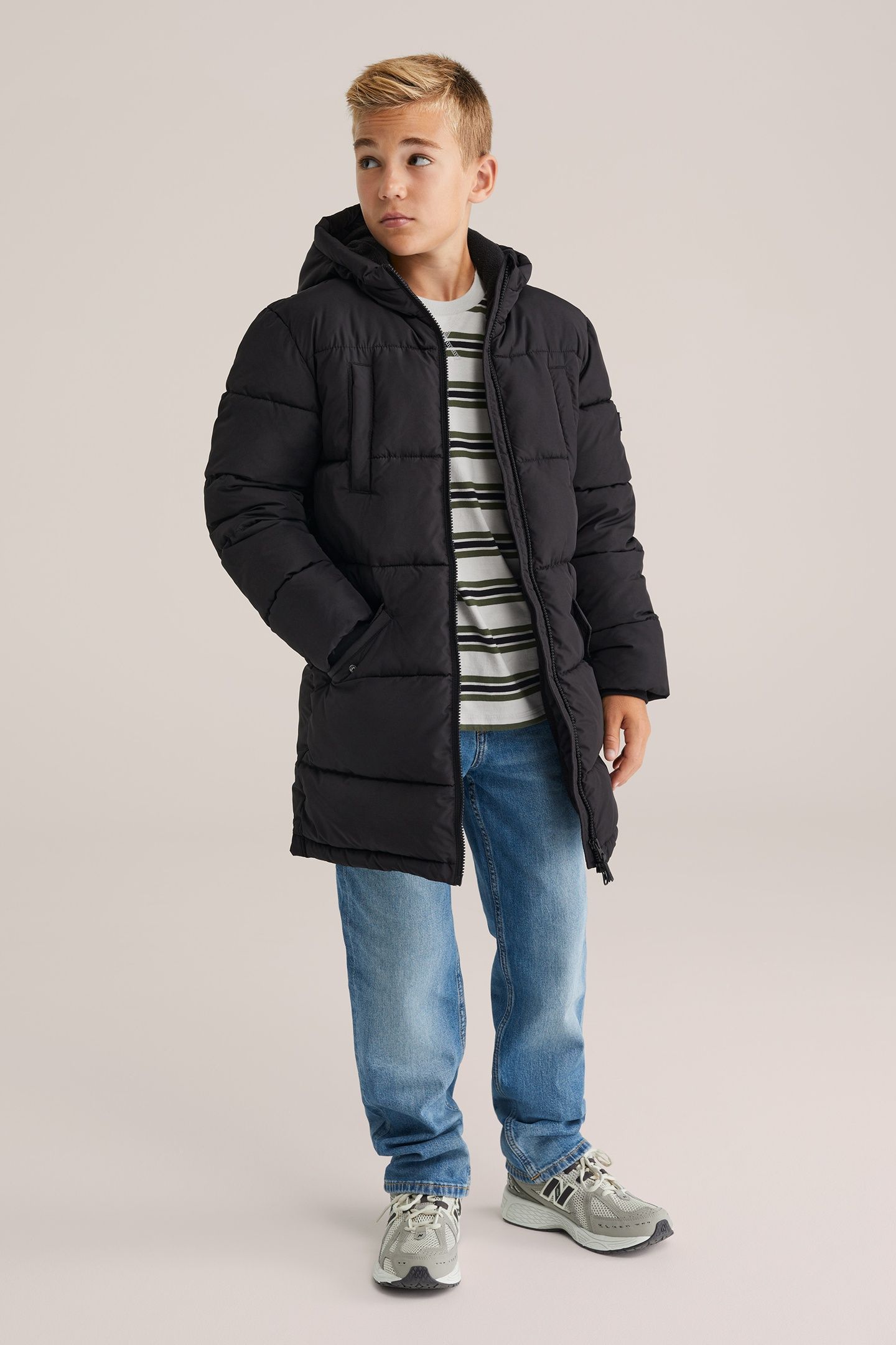 JACKET LONG LENGTH BLACK 1