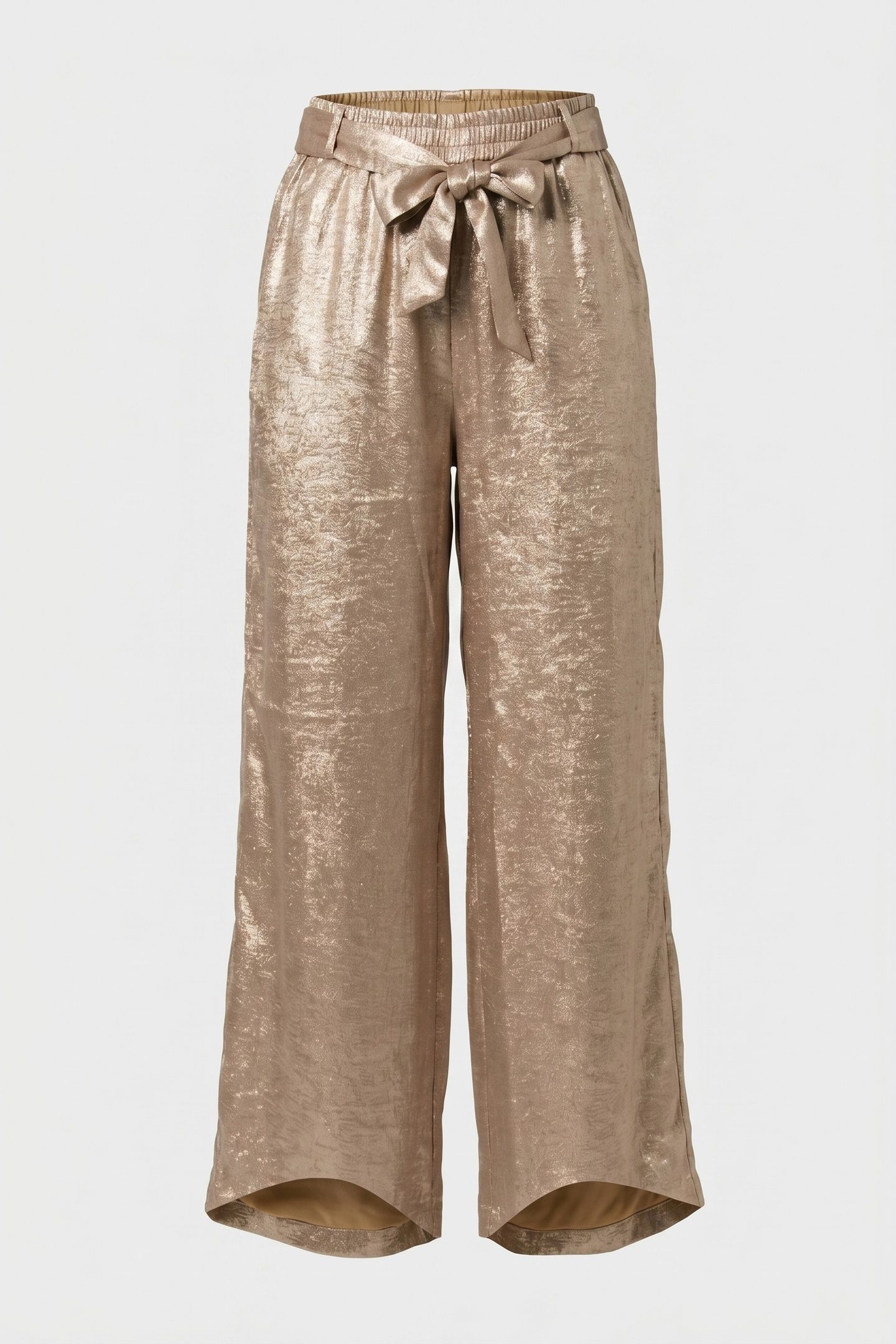 PANTS METALLIC LAMEE SESAME 3